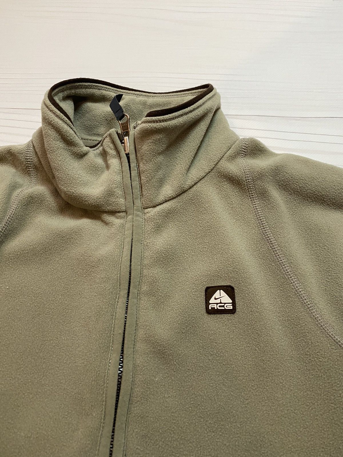 Nike ACG × Vintage Vintage Nike ACG teddy synchilla gorpcore y2k fleece zip Size M / US 6-8 / IT 42-44 - 9 Thumbnail