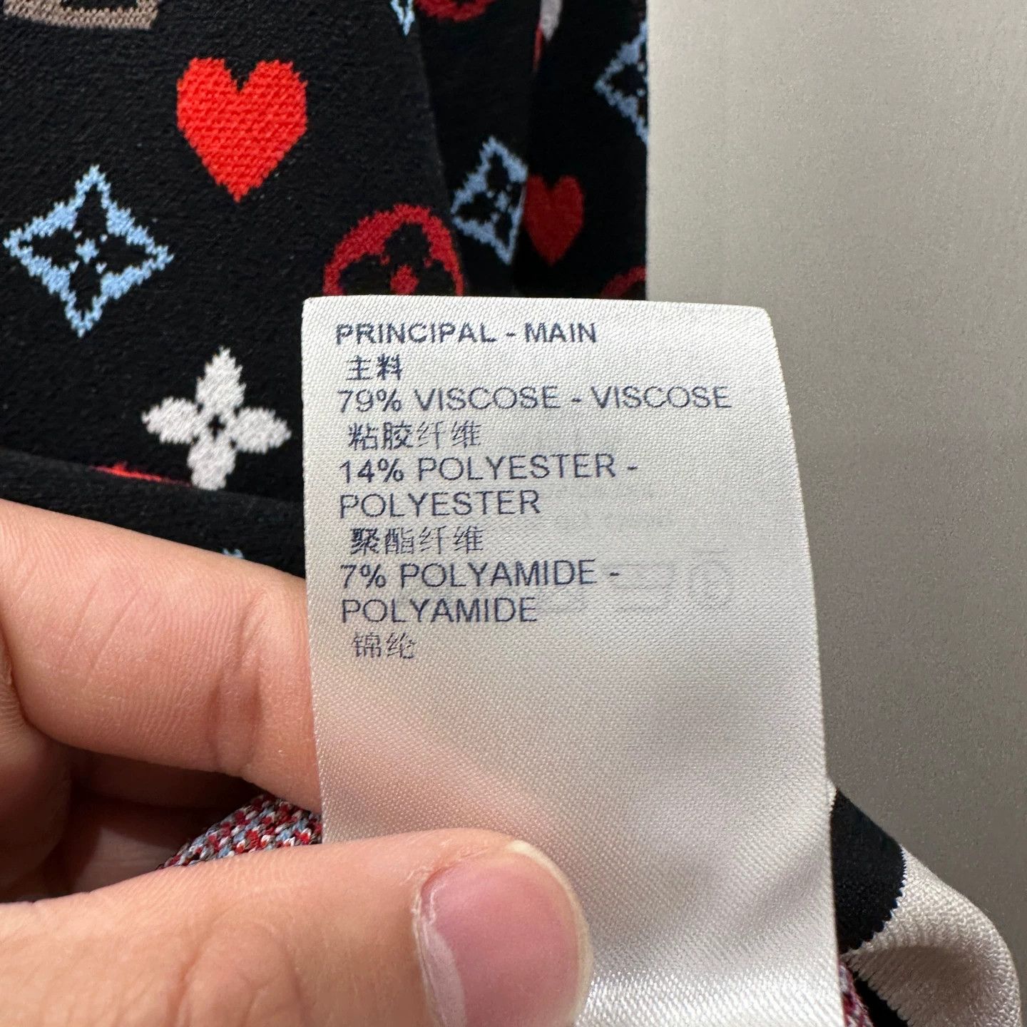 Louis Vuitton Louis Vuitton mar33 heart logo colorblocked knit LS M Size M / US 6-8 / IT 42-44 - 6 Thumbnail