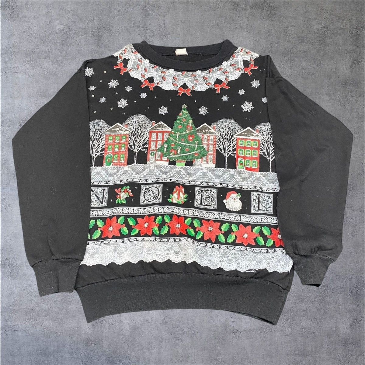 Vintage 90s Vintage Christmas Sweater Size US M / EU 48-50 / 2 - 1 Thumbnail