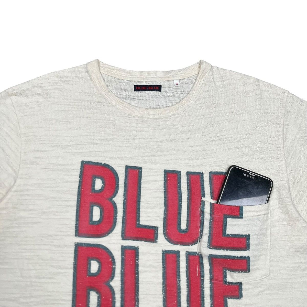 Blue Blue Japan Blue blue pocket tee Size US XL / EU 56 / 4 - 3 Thumbnail