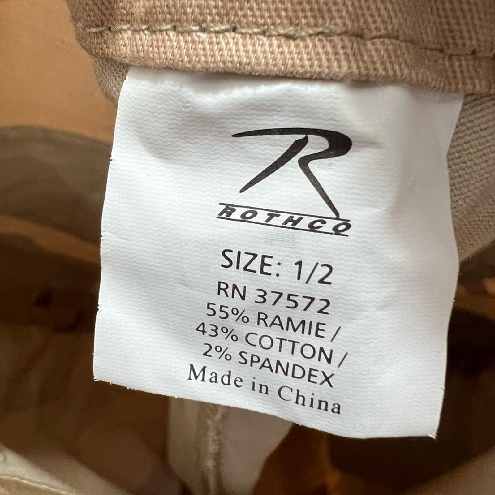 Rothco Rothco Tan Desert Camo Capri Pants SIZE 1/2 Regular Nwt Size 26" / US 2 / IT 38 - 4 Thumbnail