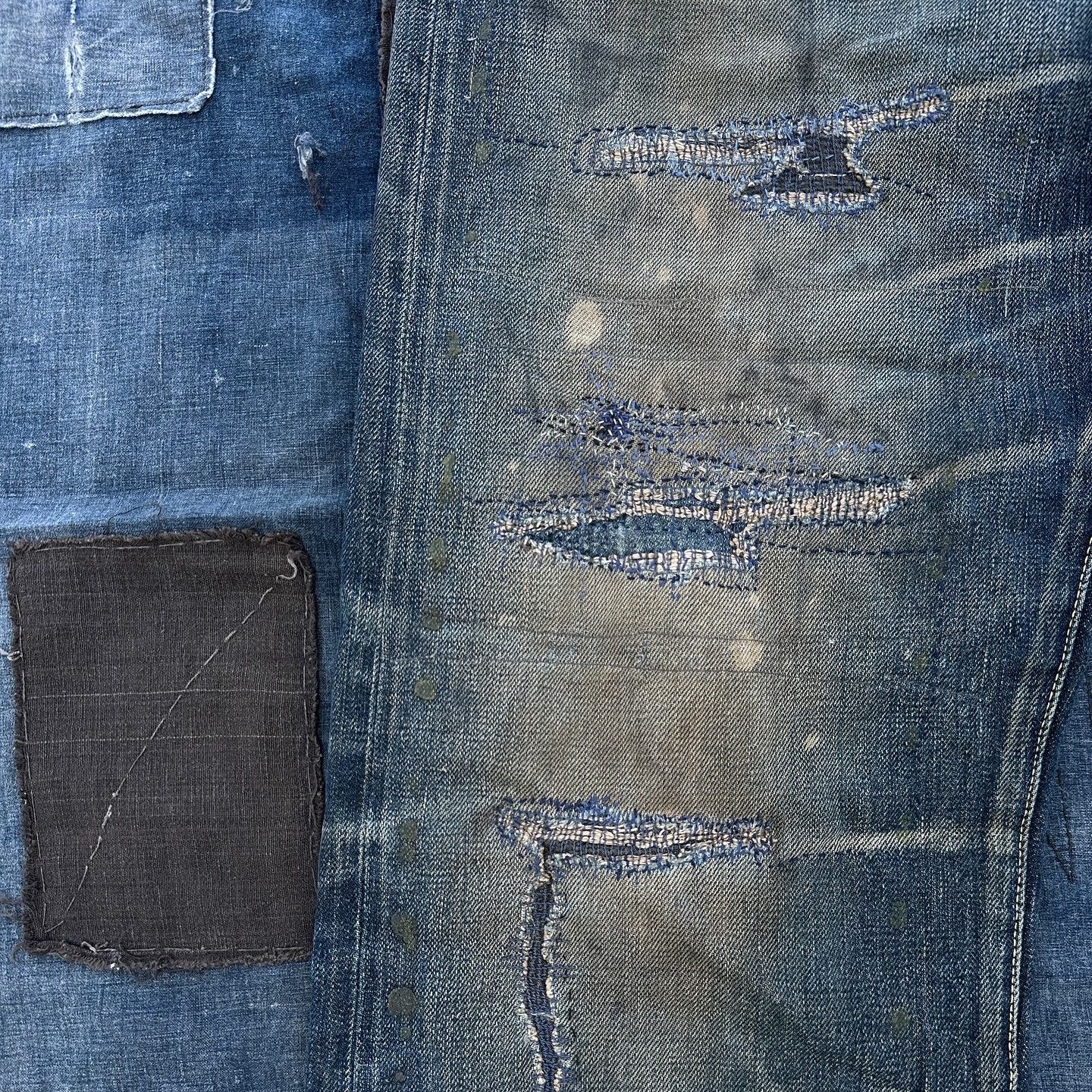 Kapital × Kapital Kountry Boro Redux buckle back selvedge denim boot flare cut Size US 38 / EU 54 - 5 Thumbnail