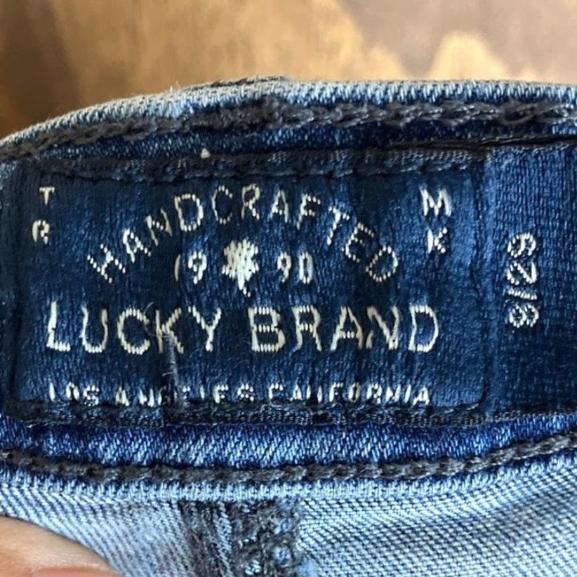 Lucky Brand Lucky Brand Womens Jeans Blue Denim Mid Rise Brooke Legging Stretch 8/29 Size 30" / US 8 / IT 44 - 4 Thumbnail