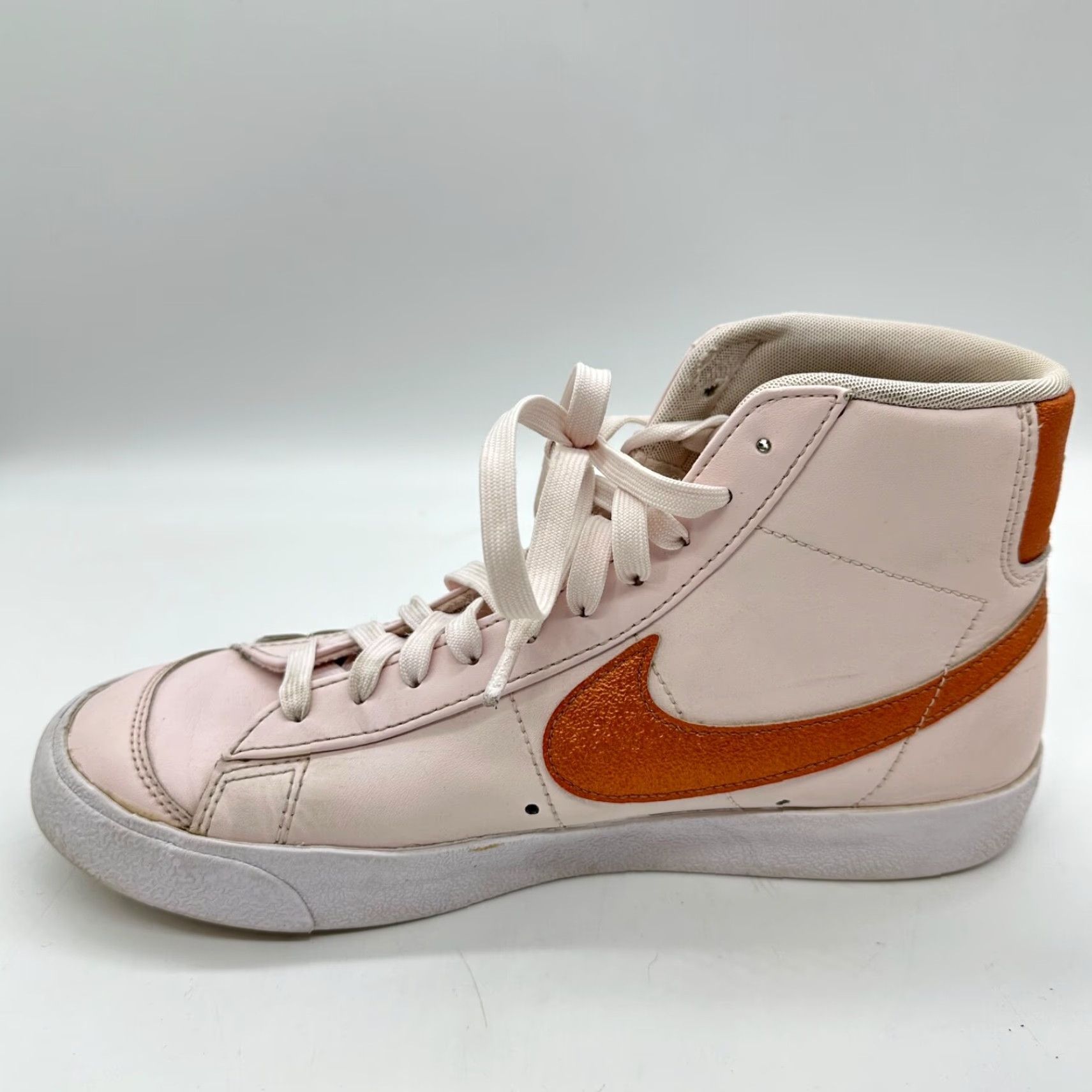 Nike Nike Womens Blazer Sneaker Pink Size 10 DQ7574-600 Copper Swoosh Shoes Size L / US 10 / IT 46 - 7 Thumbnail