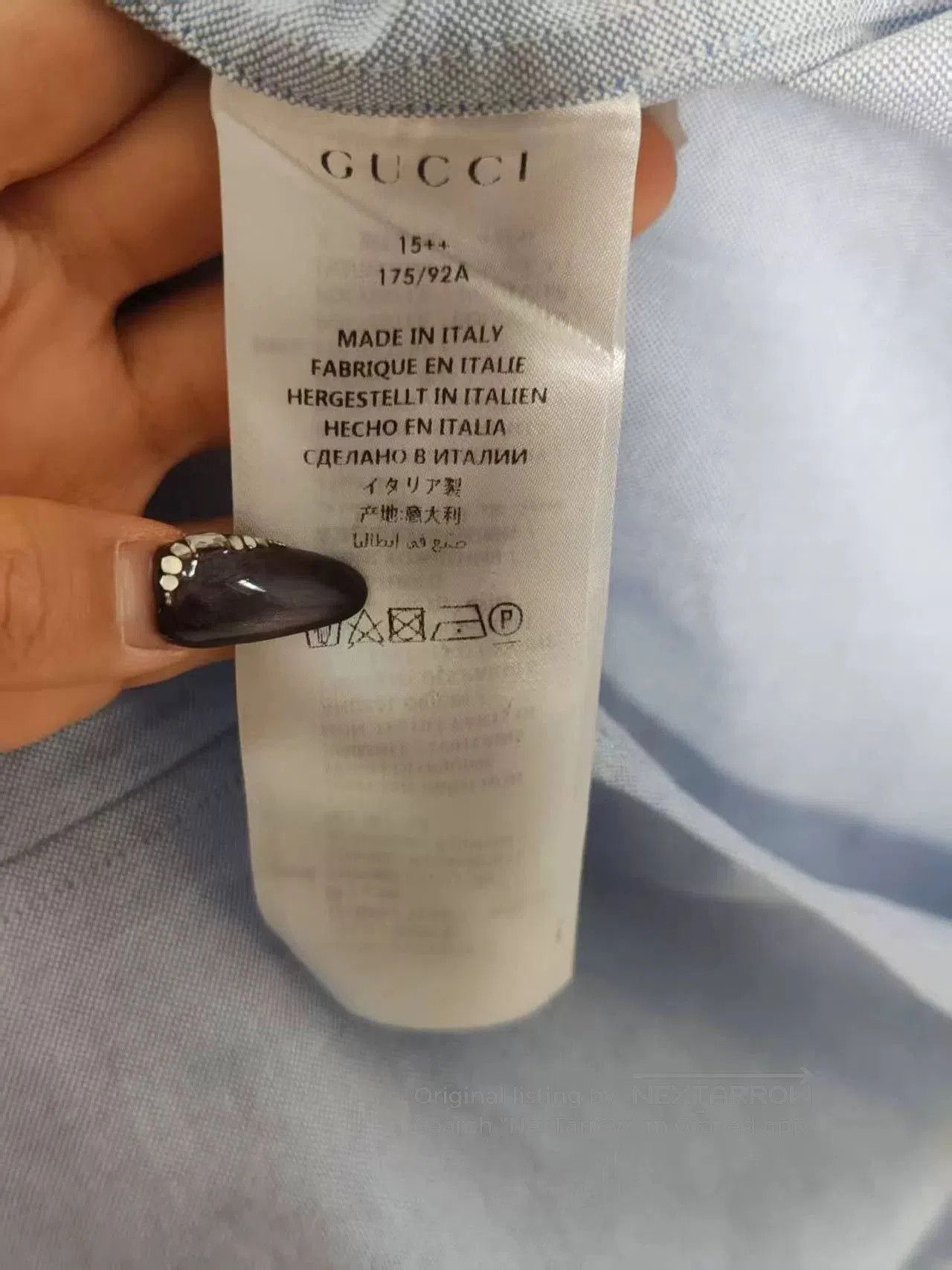 Gucci Authentic Gucci Embroidered Logo Zippered Item. Size US M / EU 48-50 / 2 - 4 Thumbnail