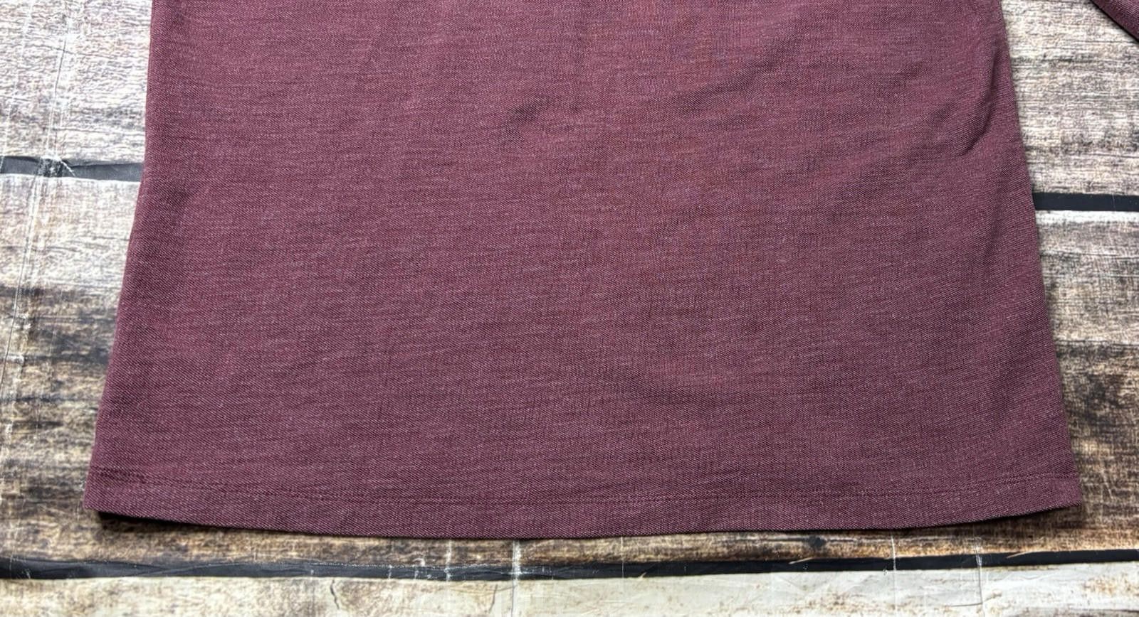 UNTUCKit Untuckit Polo Shirt Men's XL Burgundy Long Sleeve Logo Golf Size US XL / EU 56 / 4 - 8 Thumbnail