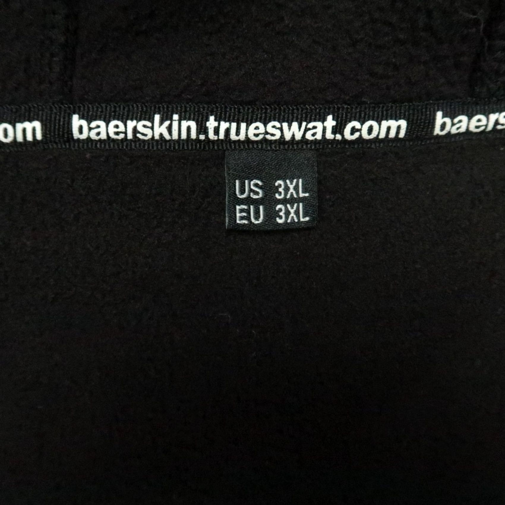Vintage Baerskin Hoodie Mens 3XL Black Tactical Full Zip Pockets Hooded Hiking Size US XXL / EU 58 / 5 - 3 Thumbnail