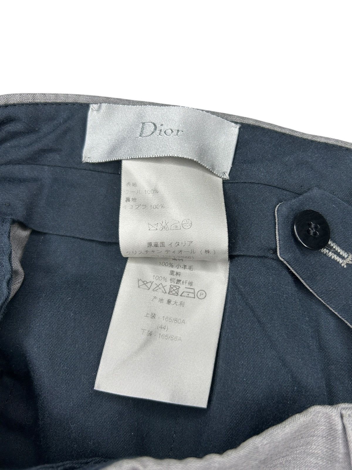 Dior × Kris Van Assche Skinny Tailored Trousers Size US 28 / EU 44 - 12 Thumbnail
