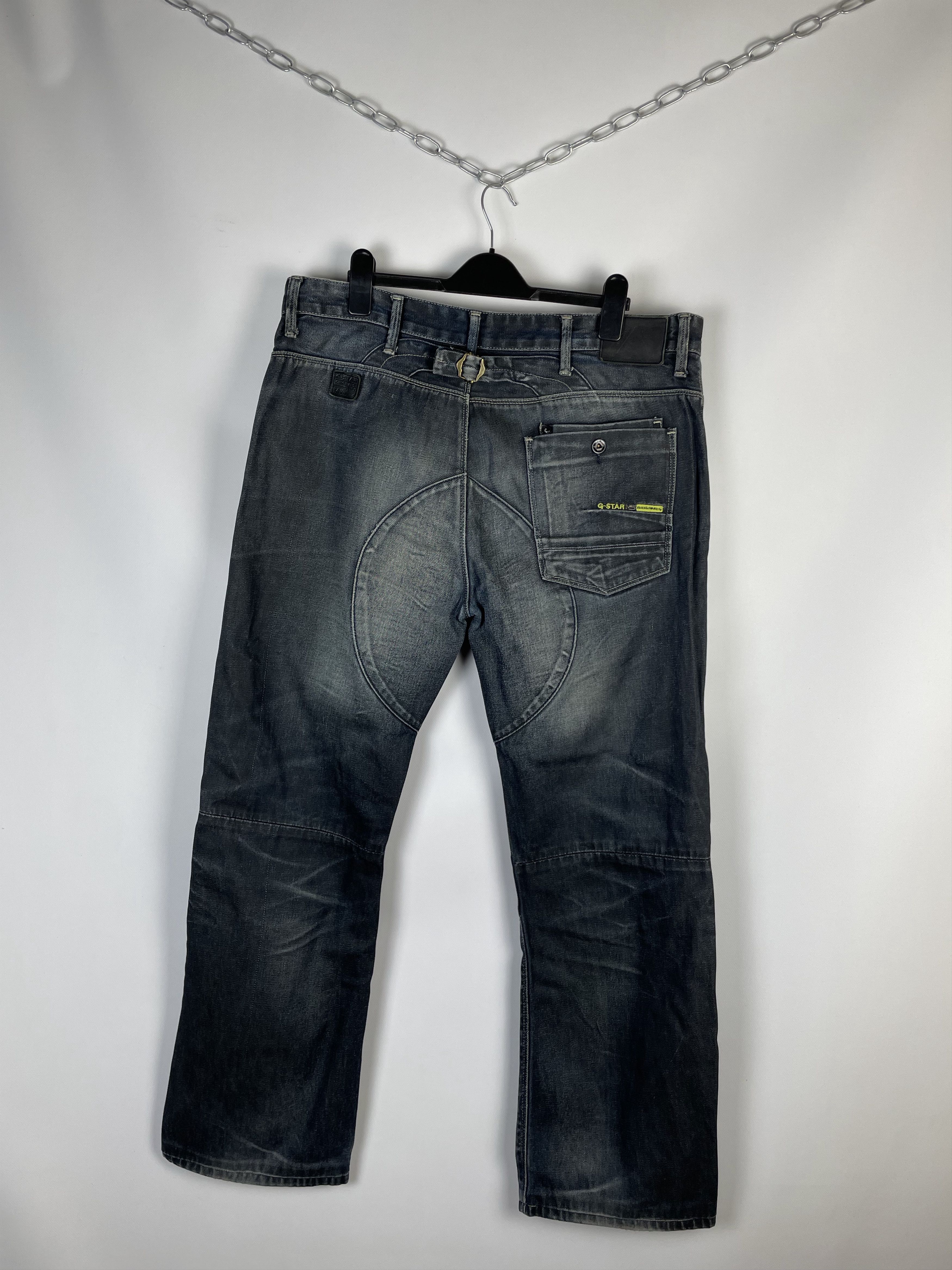 G-Star Vintage G-Star Raw Pants Double Knee Jeans Size US 36 / EU 52 - 2 Thumbnail