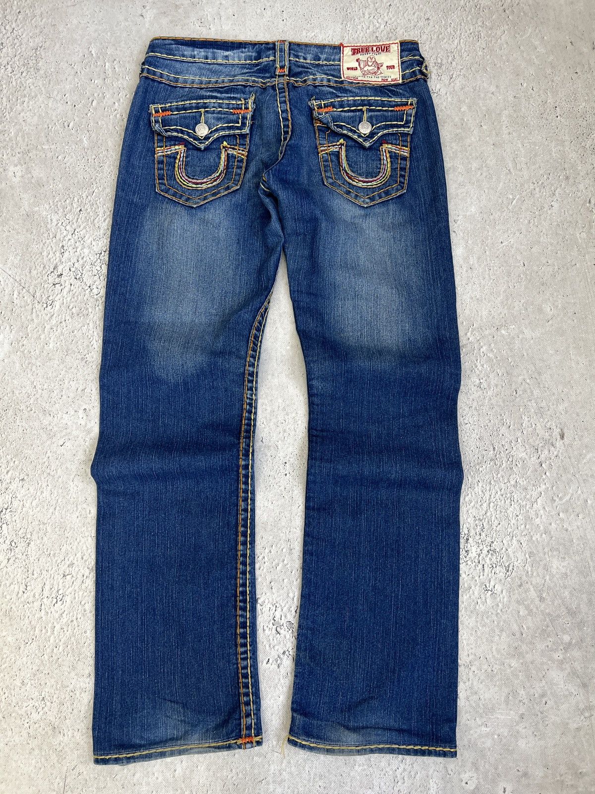 True Religion True religion rap regular jeans pants y2k style Size US 31 - 1 Thumbnail