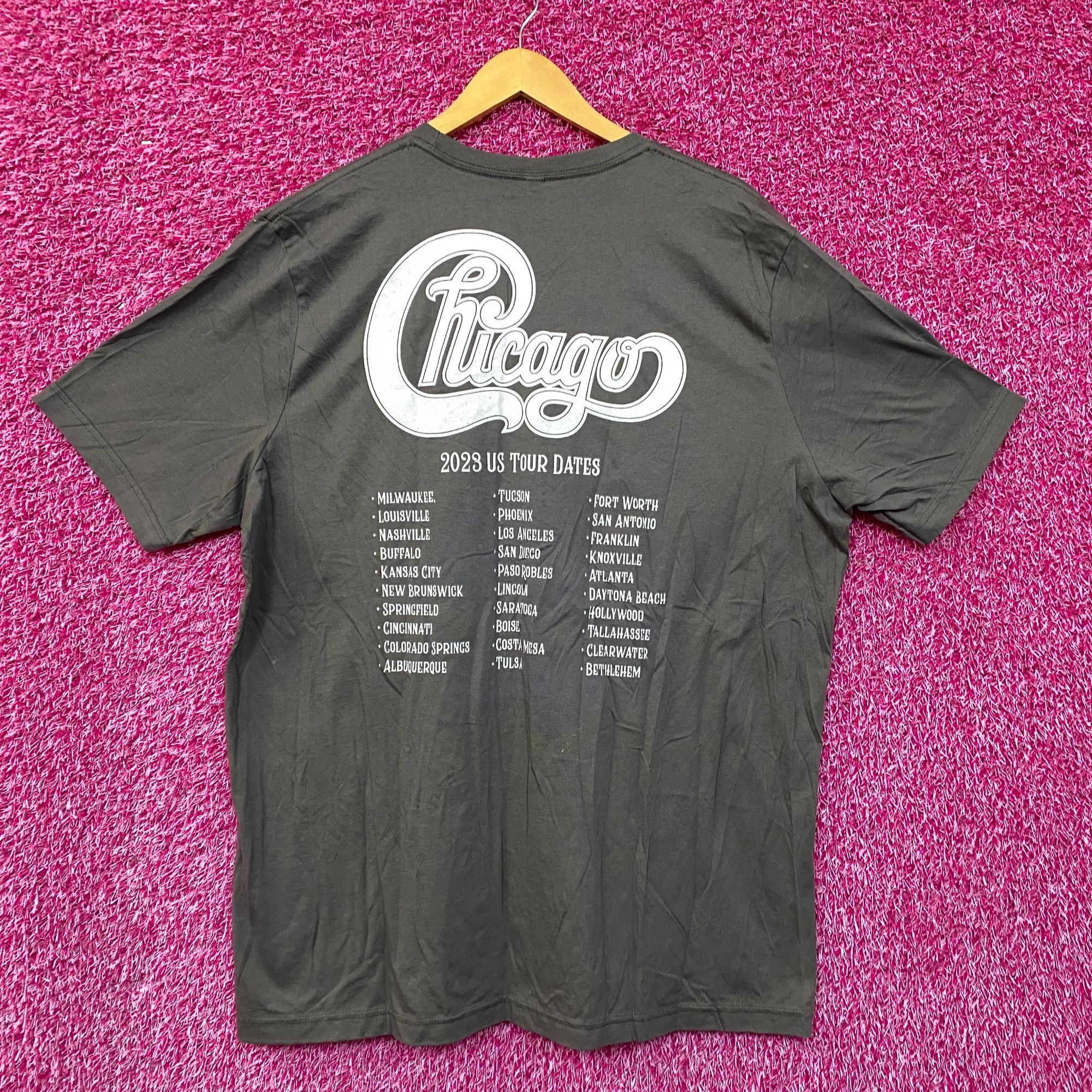 Band Tees Chicago Spell-out Band Logo Soft Jazz Rock Band Tee 2X Size US XXL / EU 58 / 5 - 3 Thumbnail