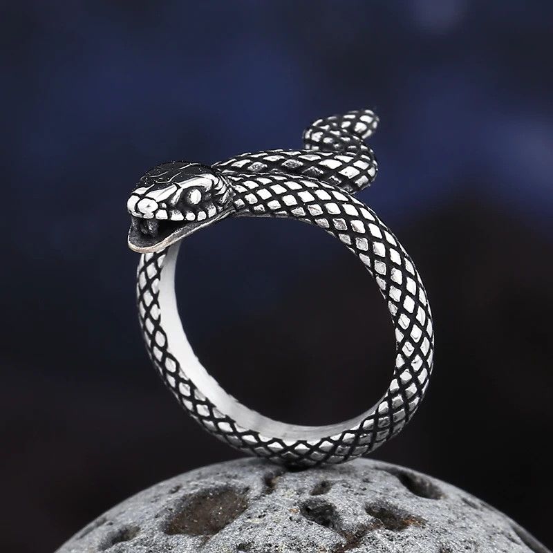 Japanese Brand × Jewelry × Vintage 3D Snake Ring Size ONE SIZE - 1 Thumbnail