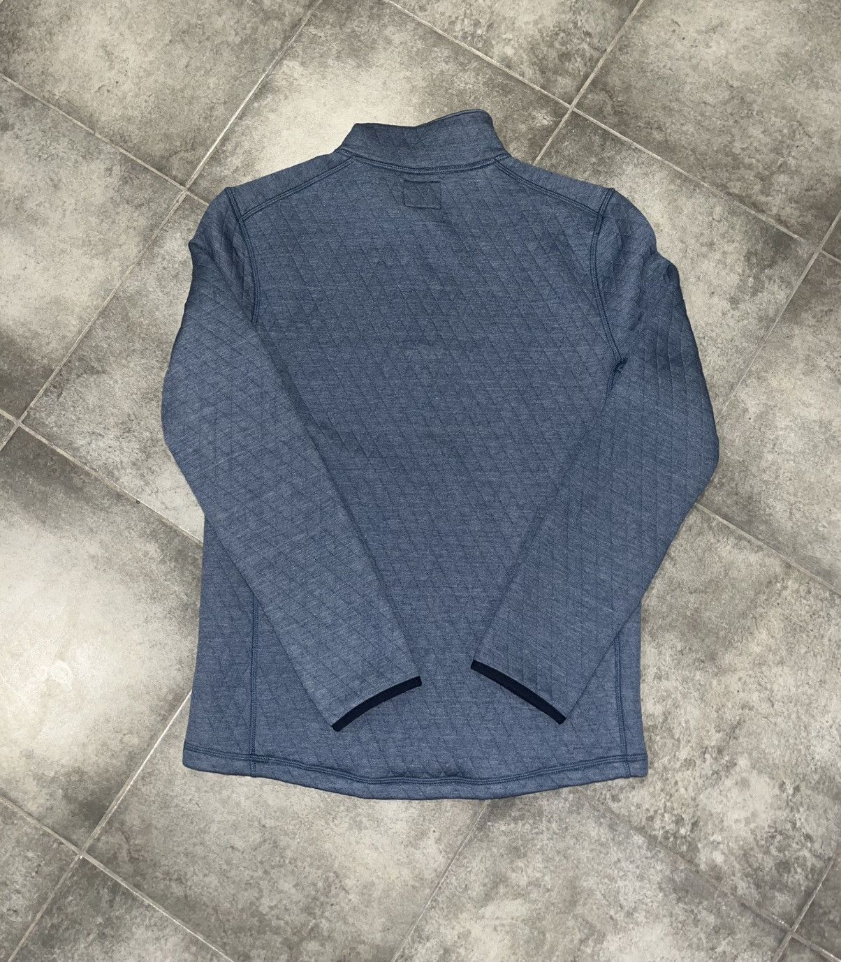J.Crew J.Crew Factory Men's Quilted Quarter-Zip Pullover Size US XS / EU 42 / 0 - 2 Thumbnail