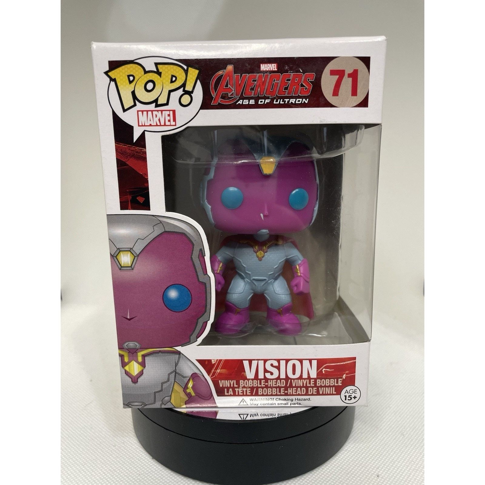 Other Funko Pop! Vision #71 - Age of Ultron - With Pop Protector Size ONE SIZE - 1 Thumbnail
