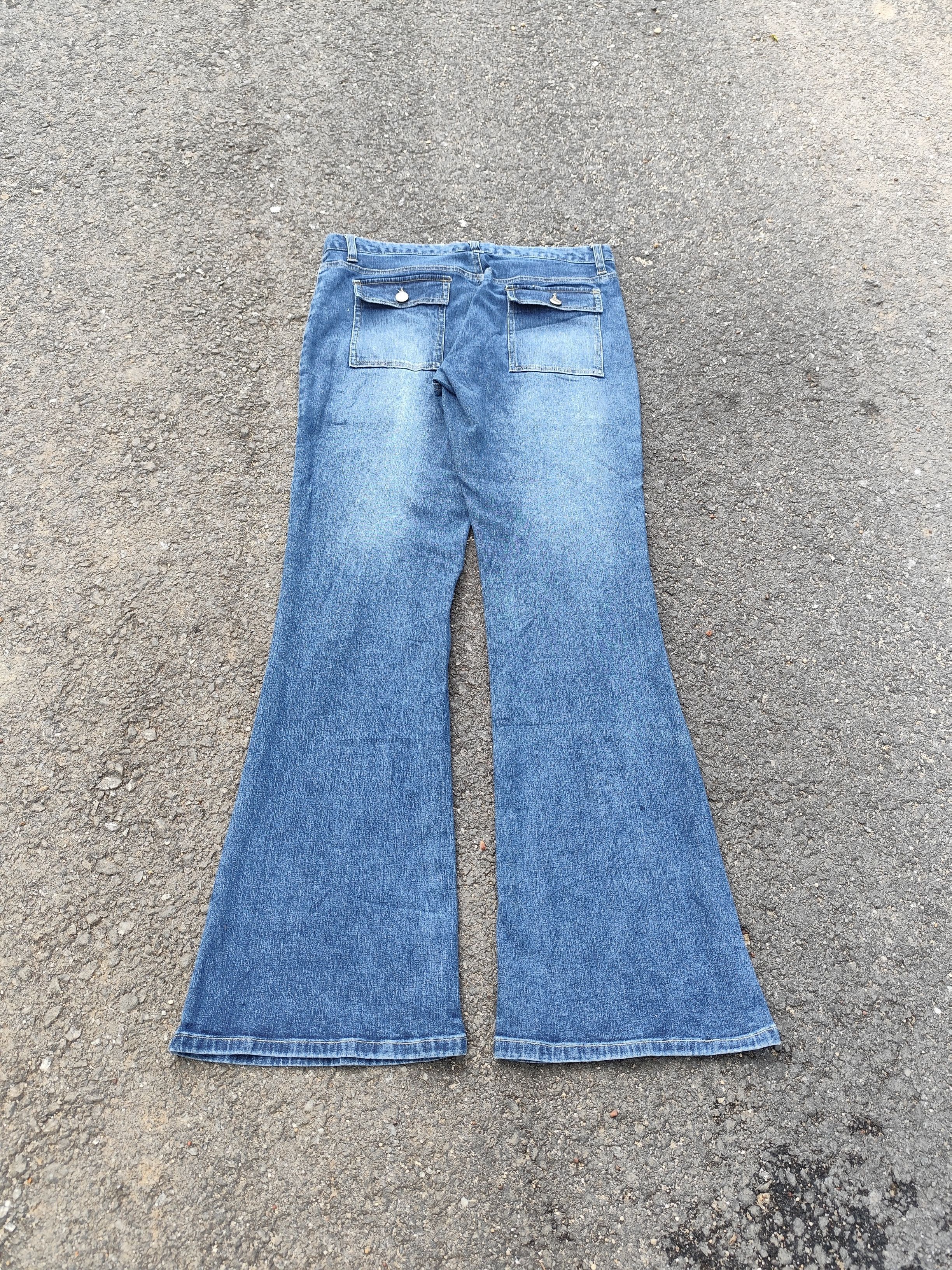 Japanese Brand Japanese Brand Vintage Flare Jeans B_J/1124/9 Size 32" / US 10 / IT 46 - 8 Thumbnail