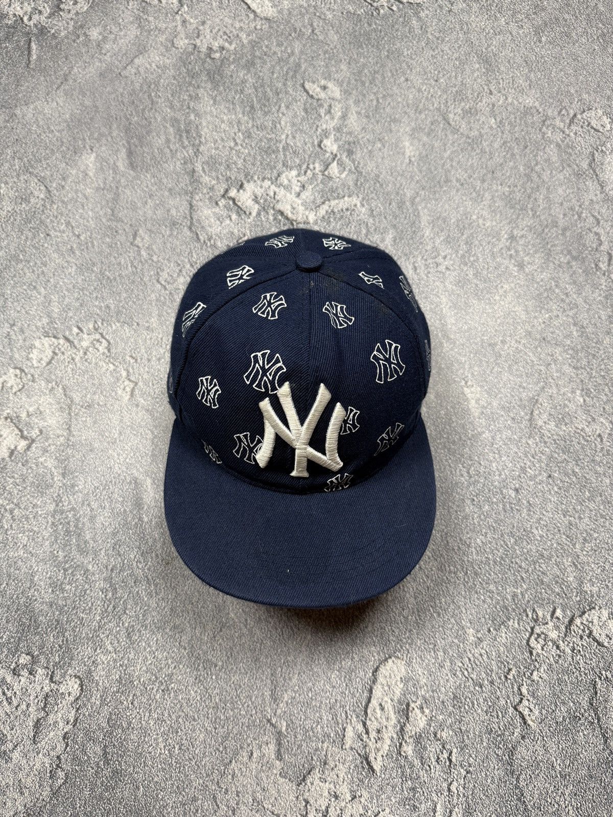 New Era New Era New York Yankees Monogram Cap Black Size ONE SIZE - 2 Thumbnail