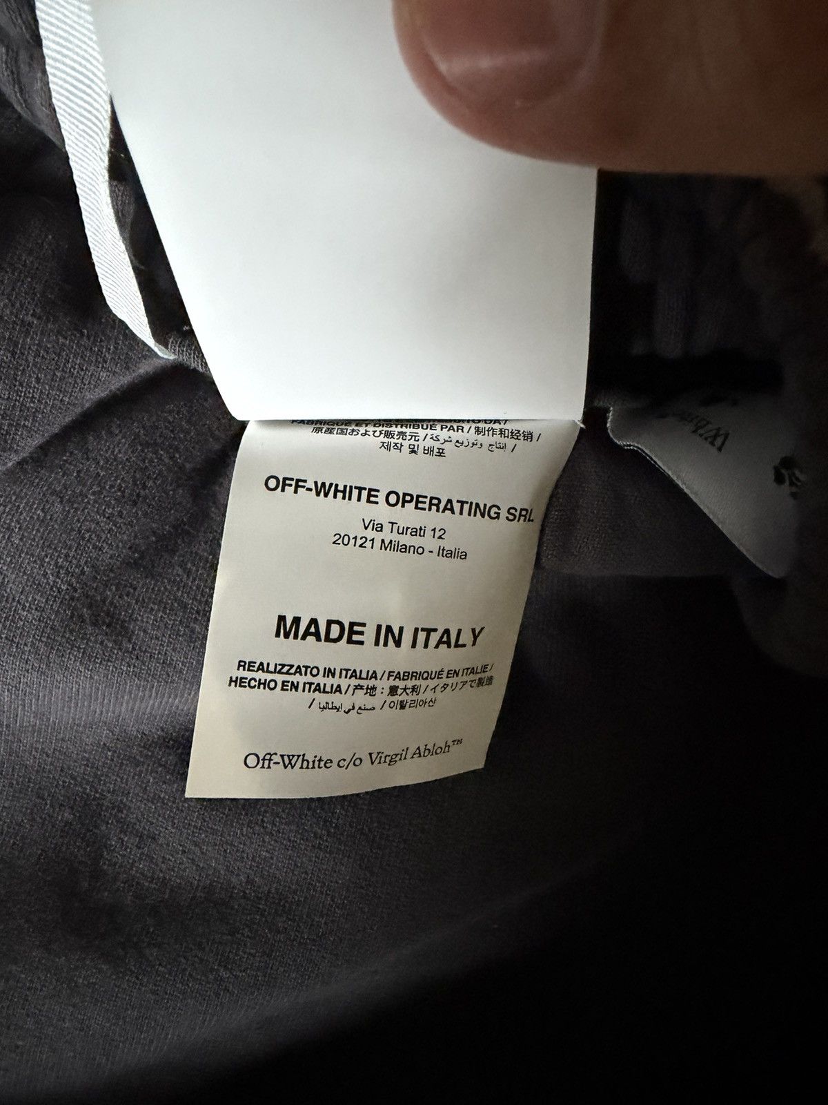 Off-White Off-White Diag Tab Vintage Skate Sweatpants Size US 38 / EU 54 - 8 Thumbnail