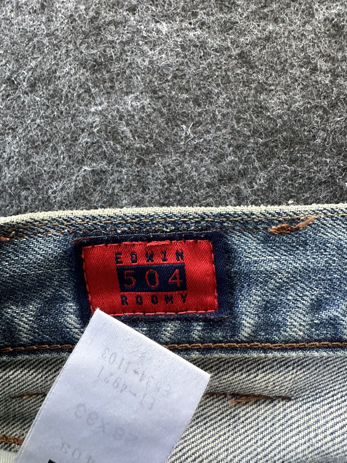 Edwin Vintage Edwin 504 Roomy Baggy Denim D523 Size US 26 / EU 42 - 17 Thumbnail