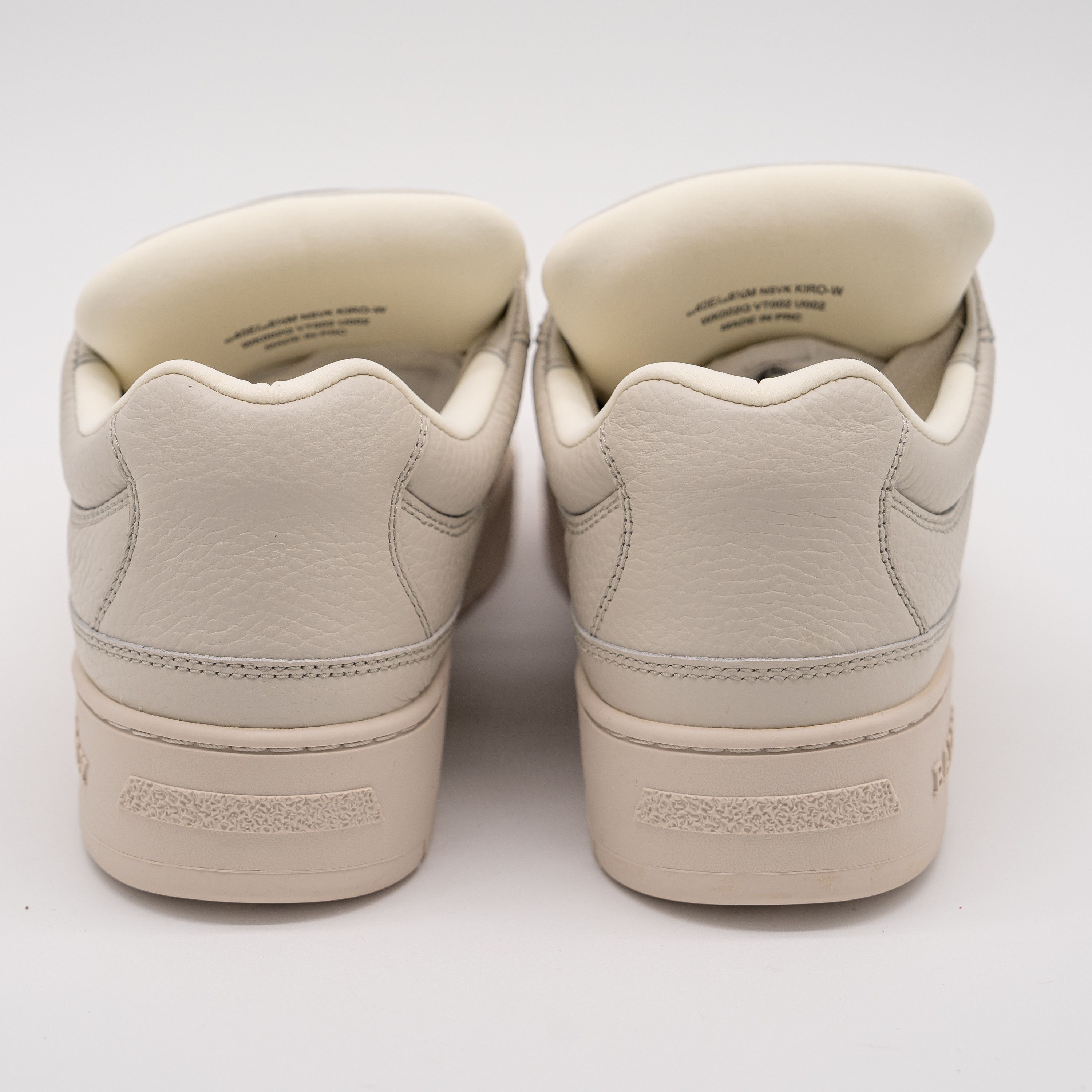 Bally 9.5 Bally Kiro Dusty White Leather Sneakers Beige Size US 9.5 / IT 39.5 - 5 Thumbnail
