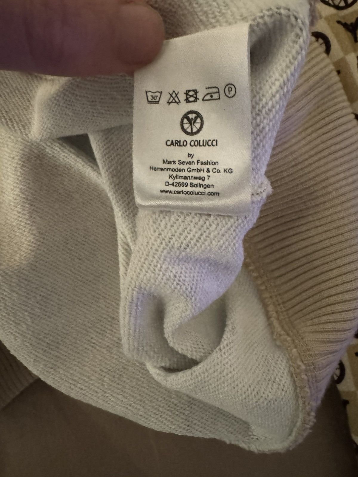 Carlo Colucci Monogramm Size US L / EU 52-54 / 3 - 4 Thumbnail