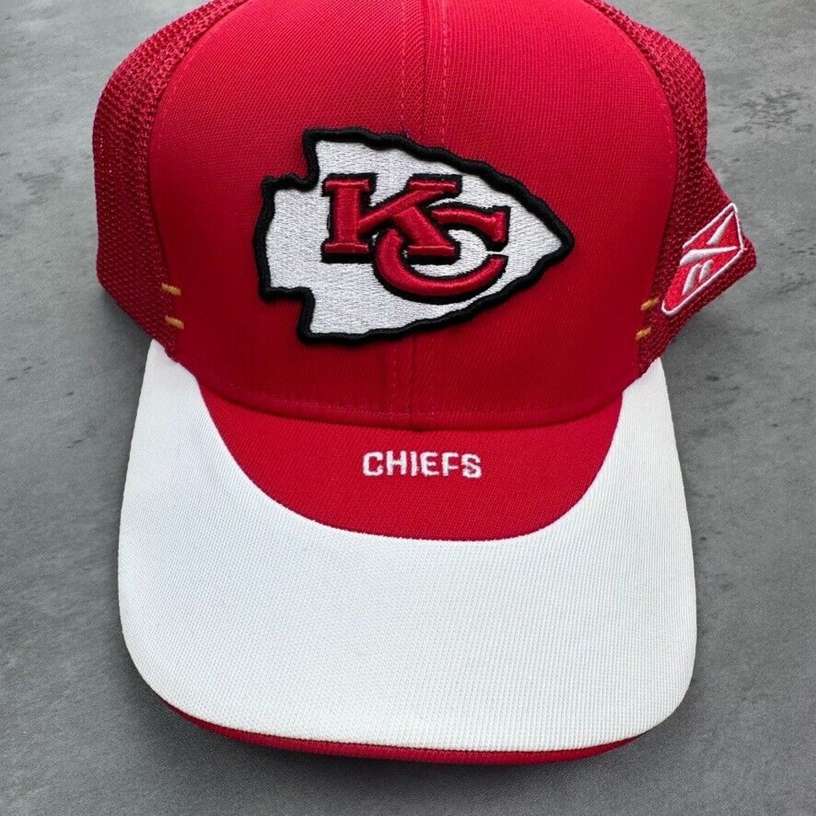 NFL × Reebok Reebok Kansas City Chiefs NFL Equipment Football Hat Size ONE SIZE - 3 Thumbnail