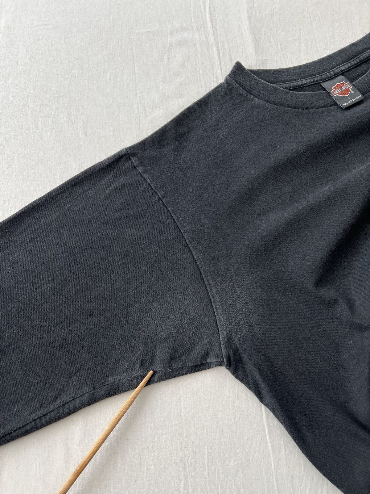 Harley Davidson Vintage 2001 Harley Davidson Las Vegas Pocket Long Sleeve Size US L / EU 52-54 / 3 - 11 Thumbnail