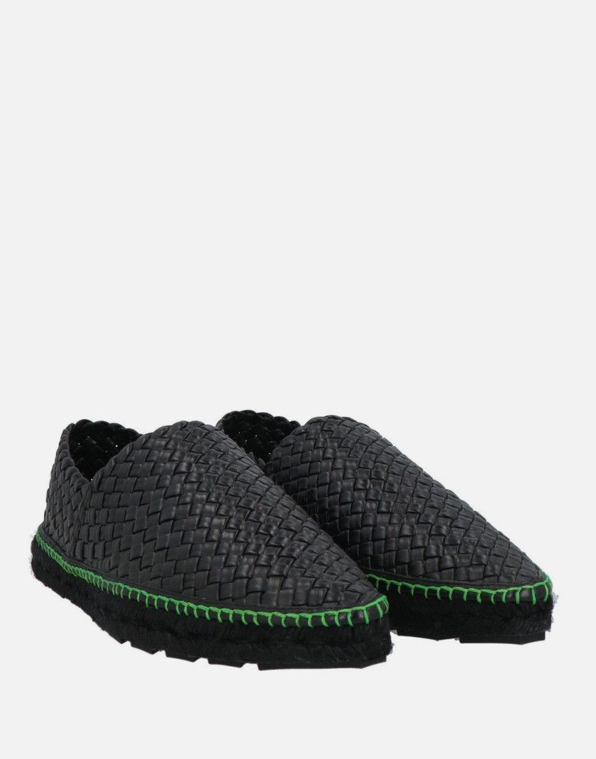 BOTTEGA VENETA Leather Espadrilles Intrecciato