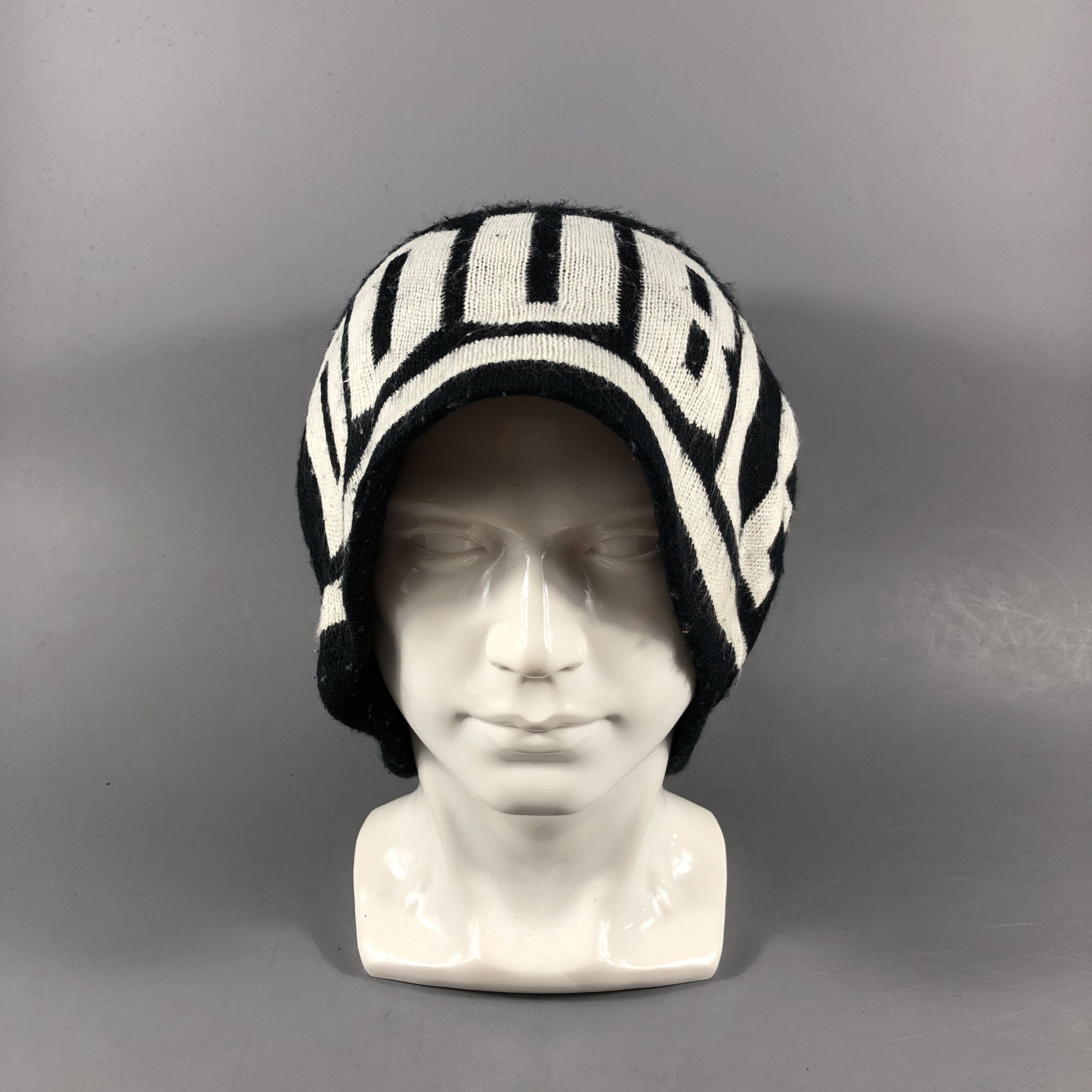Vintage Double Slouchy Beanie Snowcap Snow Hat B951 Size ONE SIZE - 2 Thumbnail