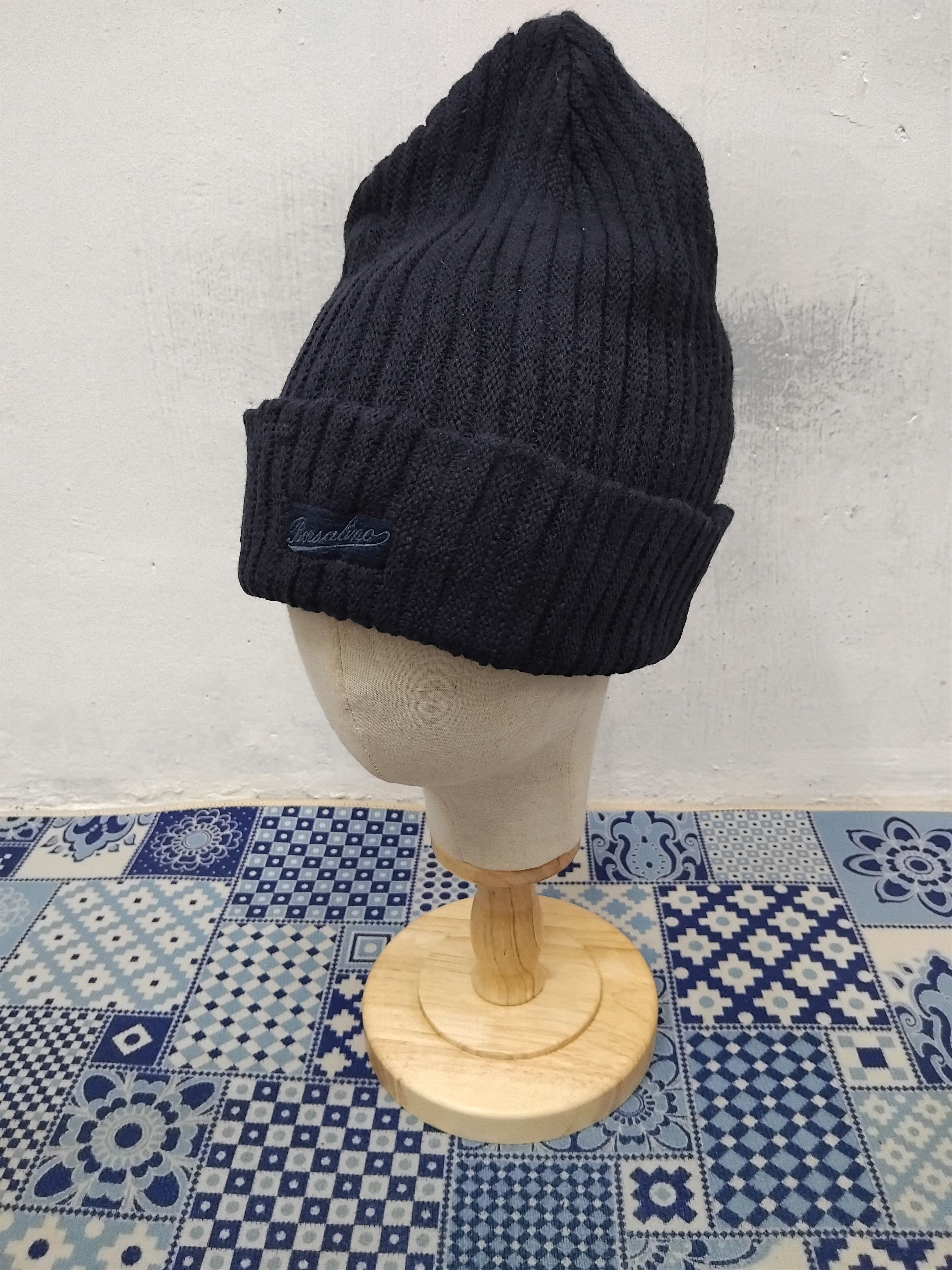 Borsalino Borsalino Italy blue colour beanie Size ONE SIZE - 8 Thumbnail