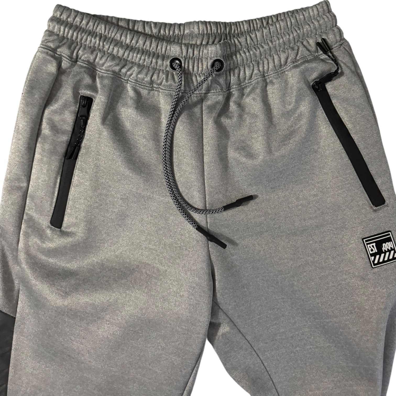 Other Encrypted Gray Sweatpants Med Zippered Pockets Urban Comfort Size US 32 / EU 48 - 4 Thumbnail