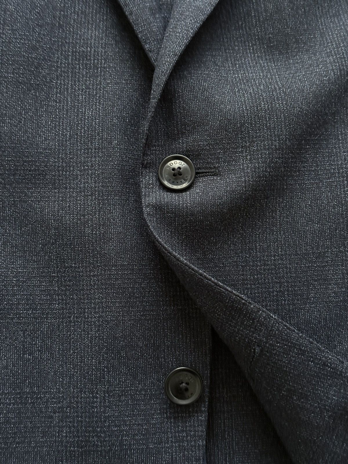 Boggi Boggi Milano Navy Blue Wool Blazer Jacket Size 50 Size 40R - 4 Thumbnail