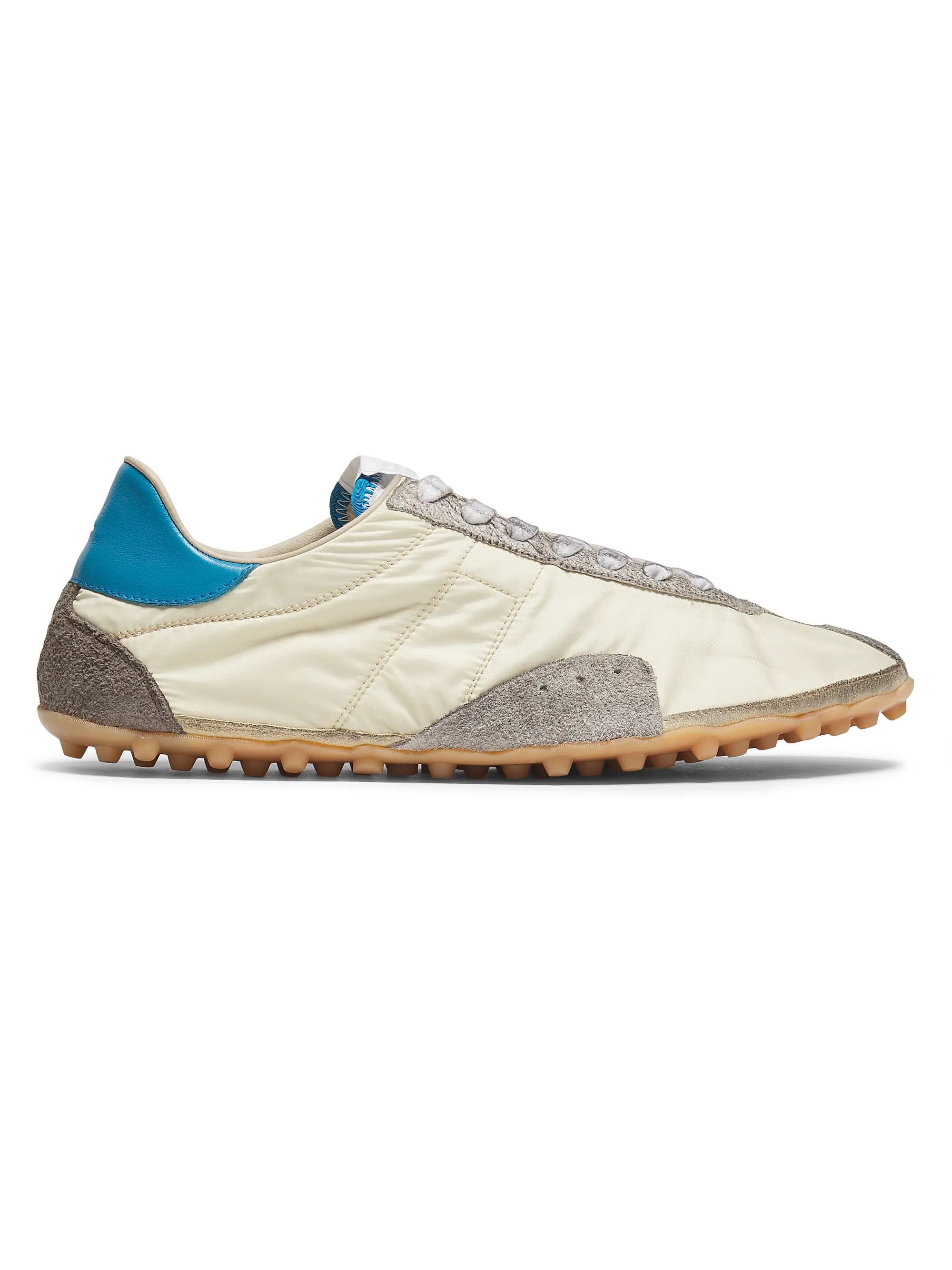 Maison Margiela os11x0326 Sprinters Nylon & Leather Low-Top Sneakers Size US 12 / EU 45 - 1 Thumbnail