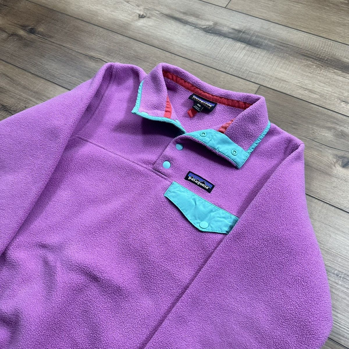 Patagonia Vintage 2000s Patagonia Synchilla Snap Fleece Pullover Size XXS / US 00 / IT 34 - 4 Thumbnail