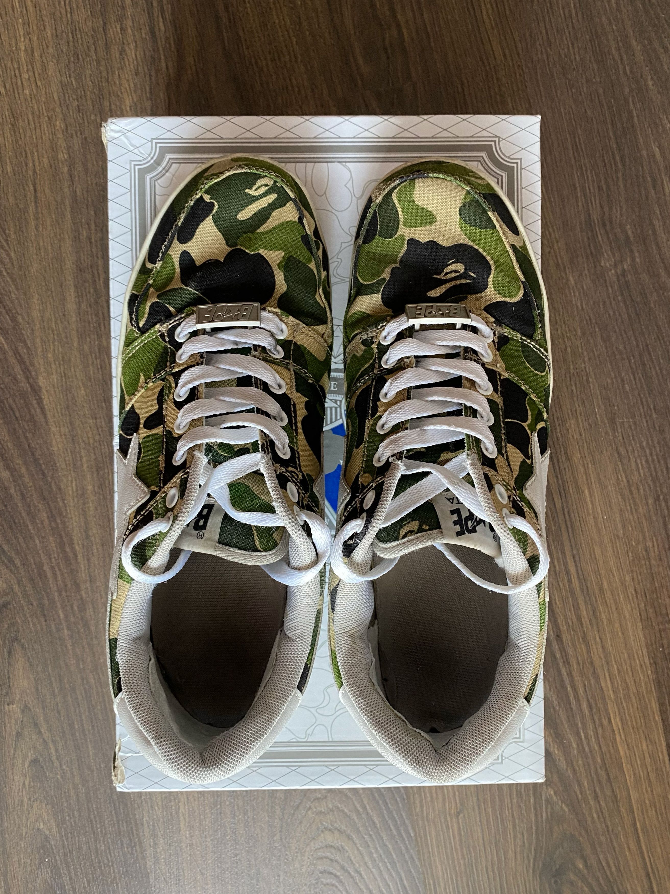 Bape BAPE Bape Sta ABC Camo Canvas – Green Camo Size US 10 / EU 43 - 2 Thumbnail