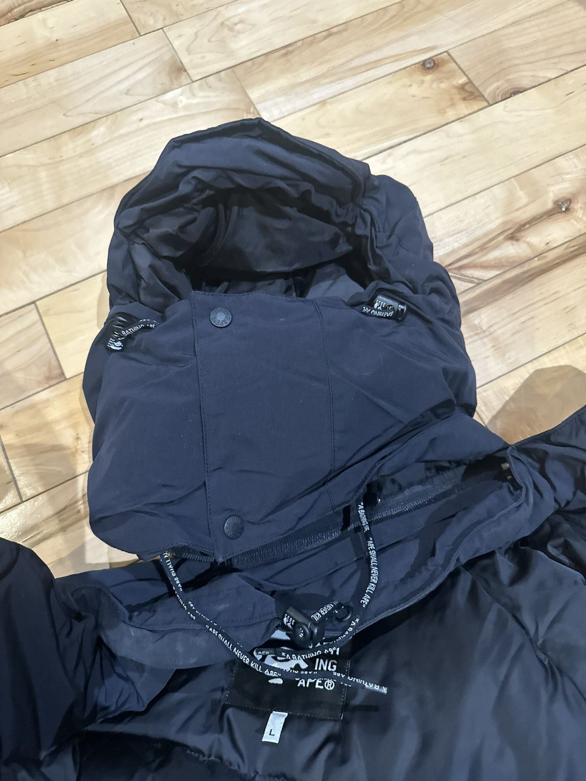 Bape Snowboard Biggie Parka Marmot-Style Puffy Down Jacket Size US L / EU 52-54 / 3 - 10 Thumbnail
