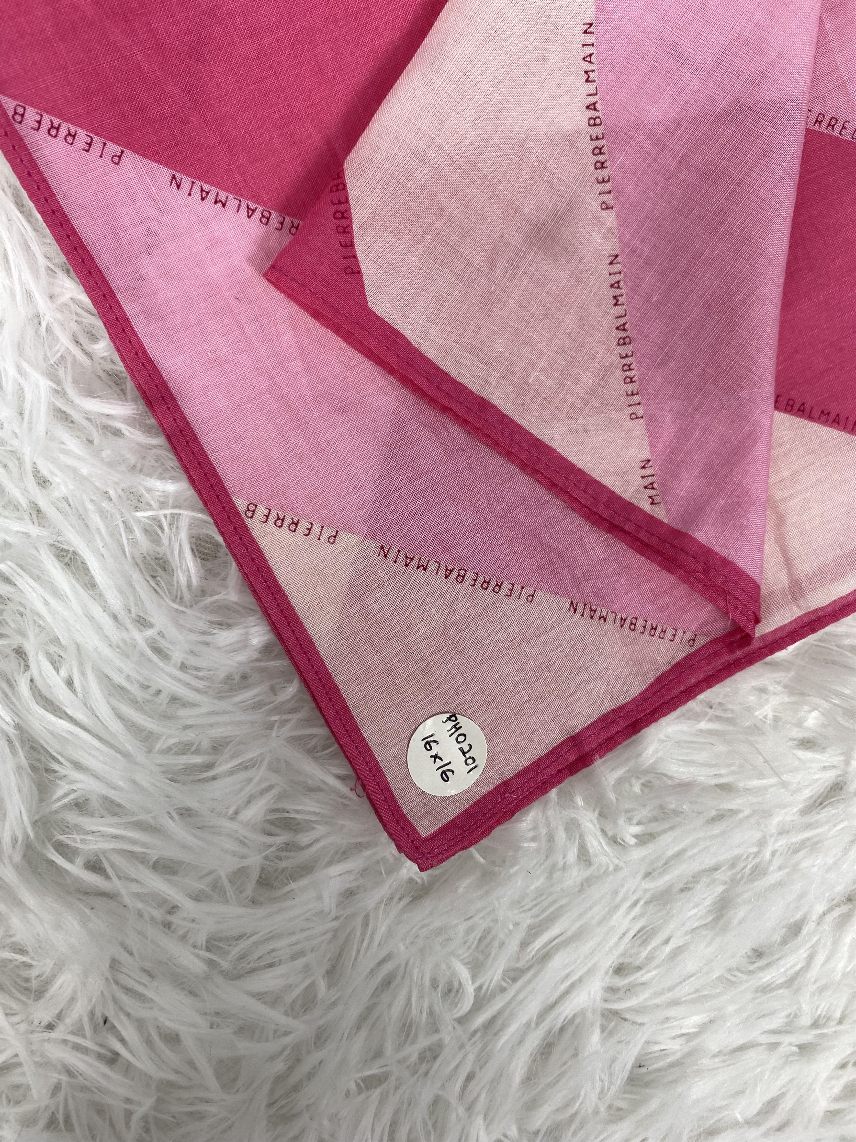 Pierre Balmain × Vintage Vintage Pierre Balmain Handkerchief Neckerchief PH0201 Size ONE SIZE - 2 Thumbnail