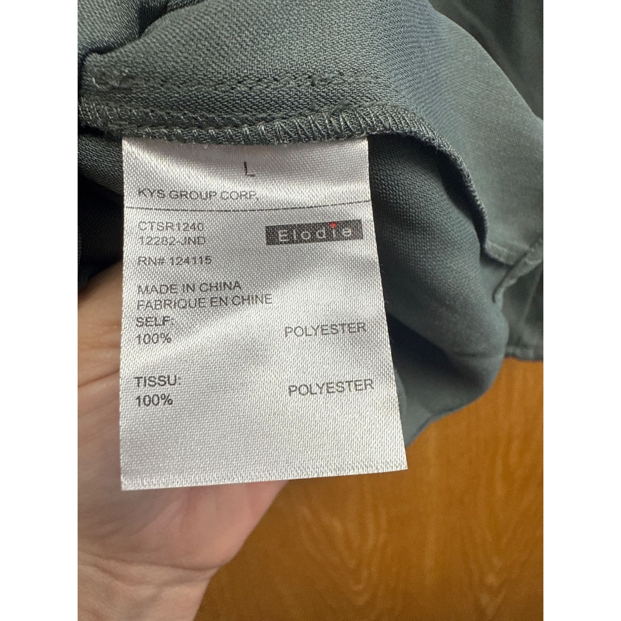 Other Elodie Womens Double-Breasted Blazer Jacket Large Polyester Size L / US 10 / IT 46 - 5 Thumbnail