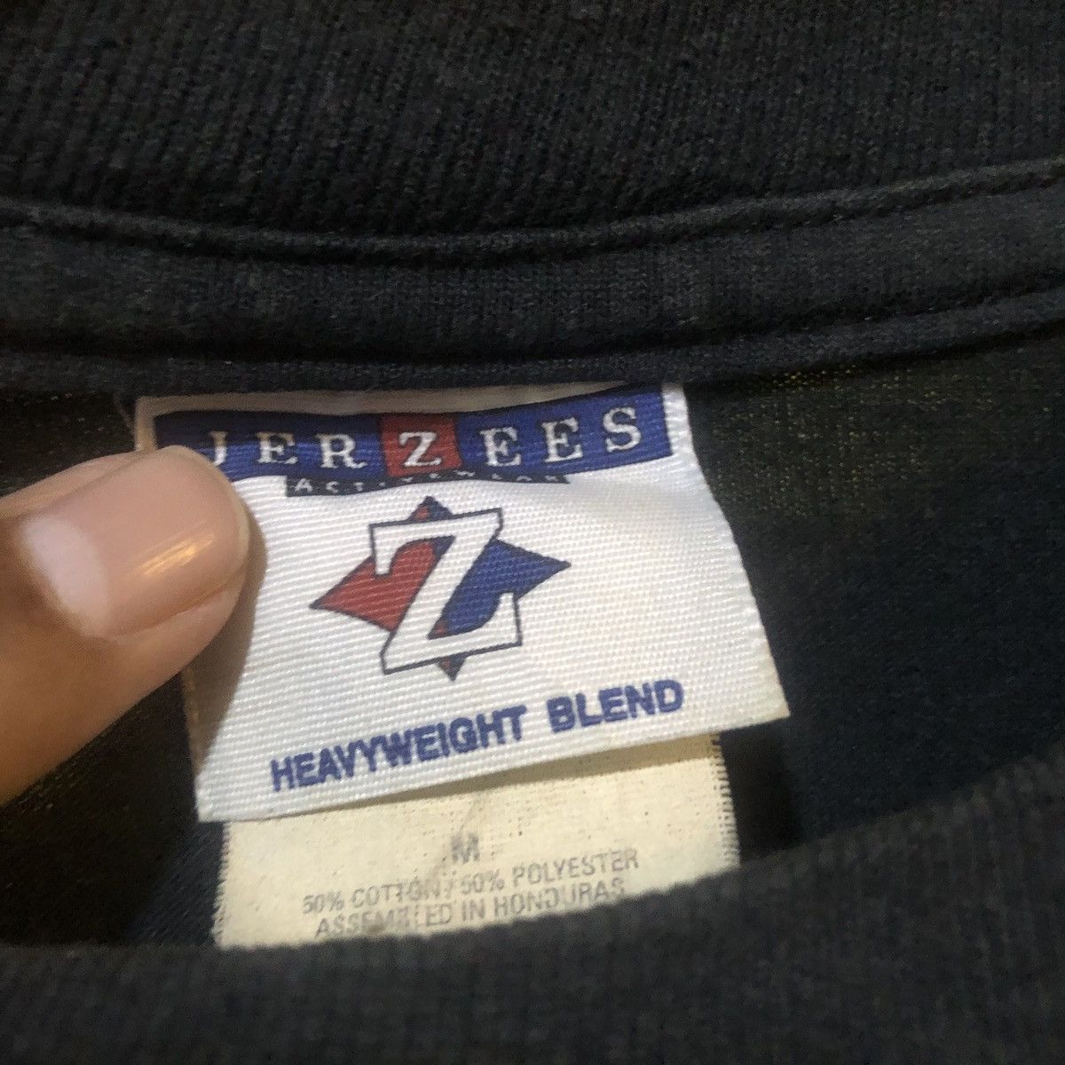 Band Tees × Jerzees Vintage Straight Edge Band Tee Size US M / EU 48-50 / 2 - 3 Thumbnail