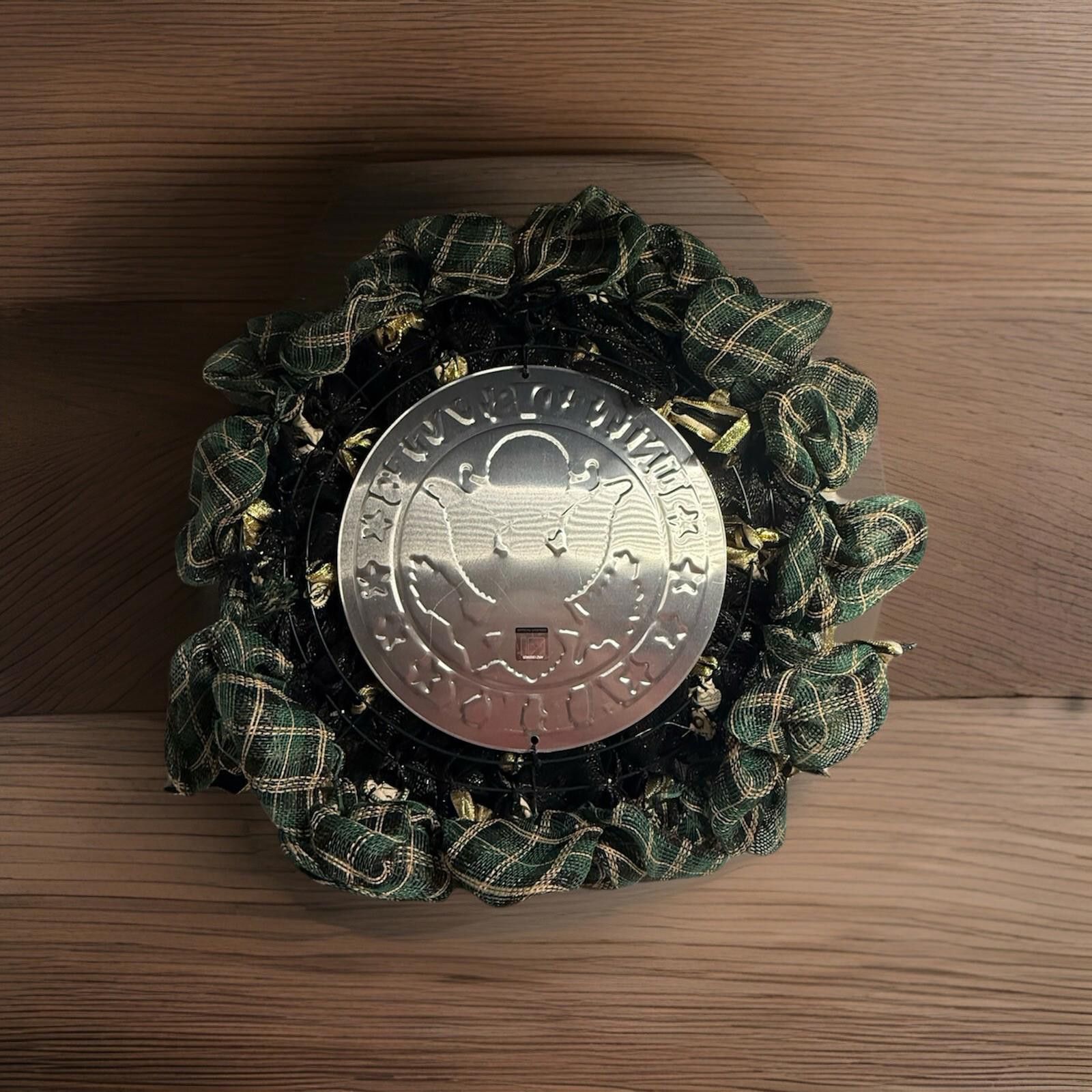 Handmade Officially Licensed ARMY Veteran Eagle Patriotic MetalWreath Size ONE SIZE - 4 Thumbnail