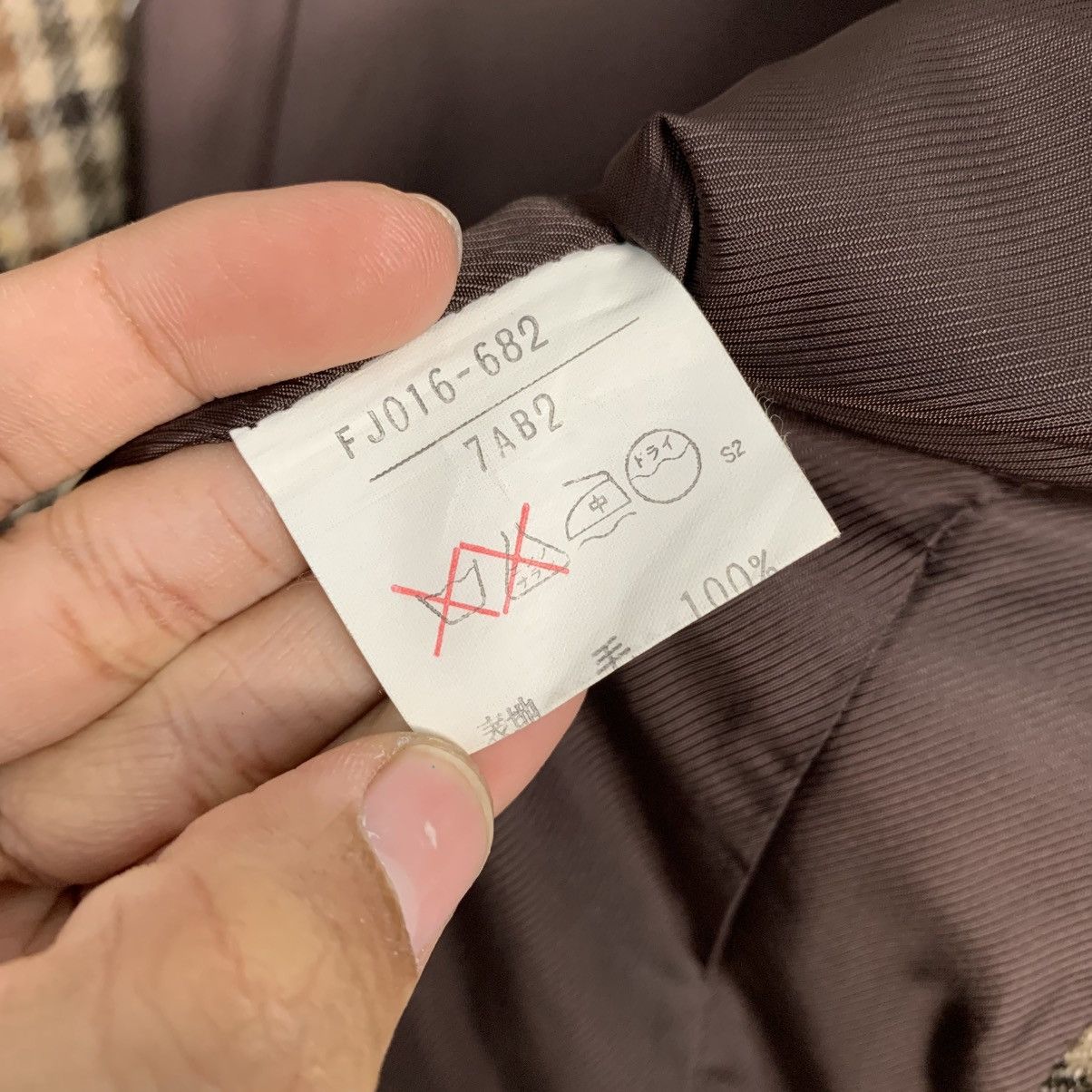Burberry Burberry Checkered Wool Jacket Size S / US 4 / IT 40 - 16 Thumbnail