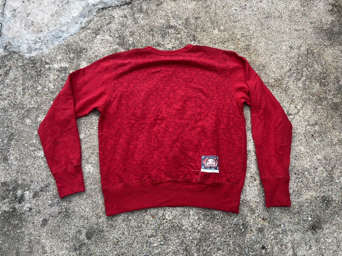 Evisu Evisu Monogram Sweatshirt Size US XXL / EU 58 / 5 - 1 Thumbnail