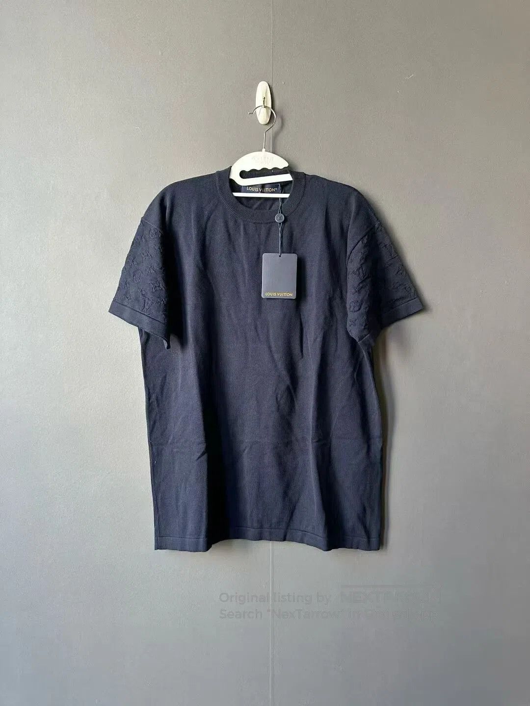 Louis Vuitton Louis Vuitton Monogrammed Knit Short Sleeve| Size US S / EU 44-46 / 1 - 1 Thumbnail