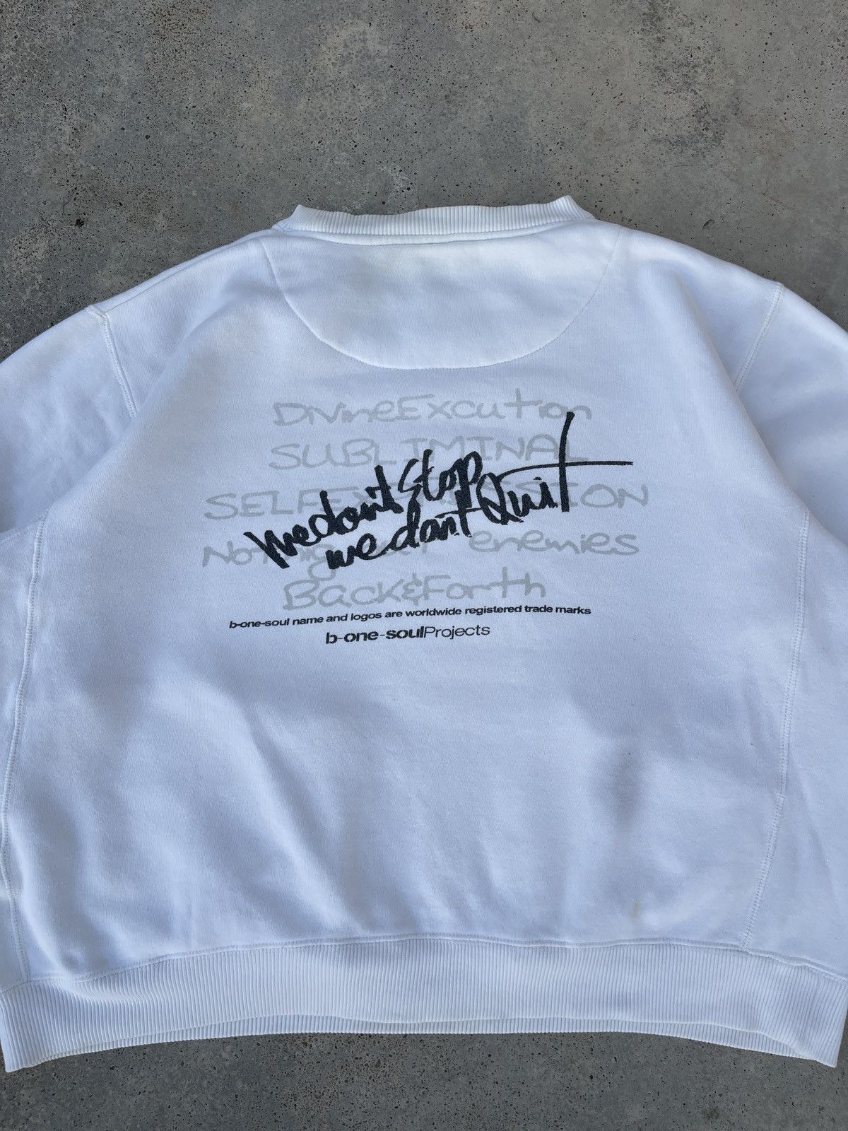 14th Addiction × If Six Was Nine × Japanese Brand Y2K Japanese Brand Wild Poems Punk Gothic Sweatshirt Size US L / EU 52-54 / 3 - 4 Thumbnail