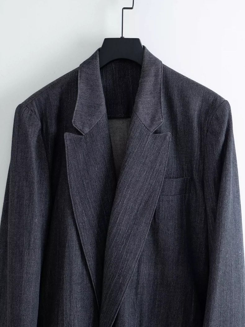Yohji Yamamoto Yohji Yamamoto 80s swingback double-breasted jacket 2504-Ne Size US S / EU 44-46 / 1 - 2 Thumbnail