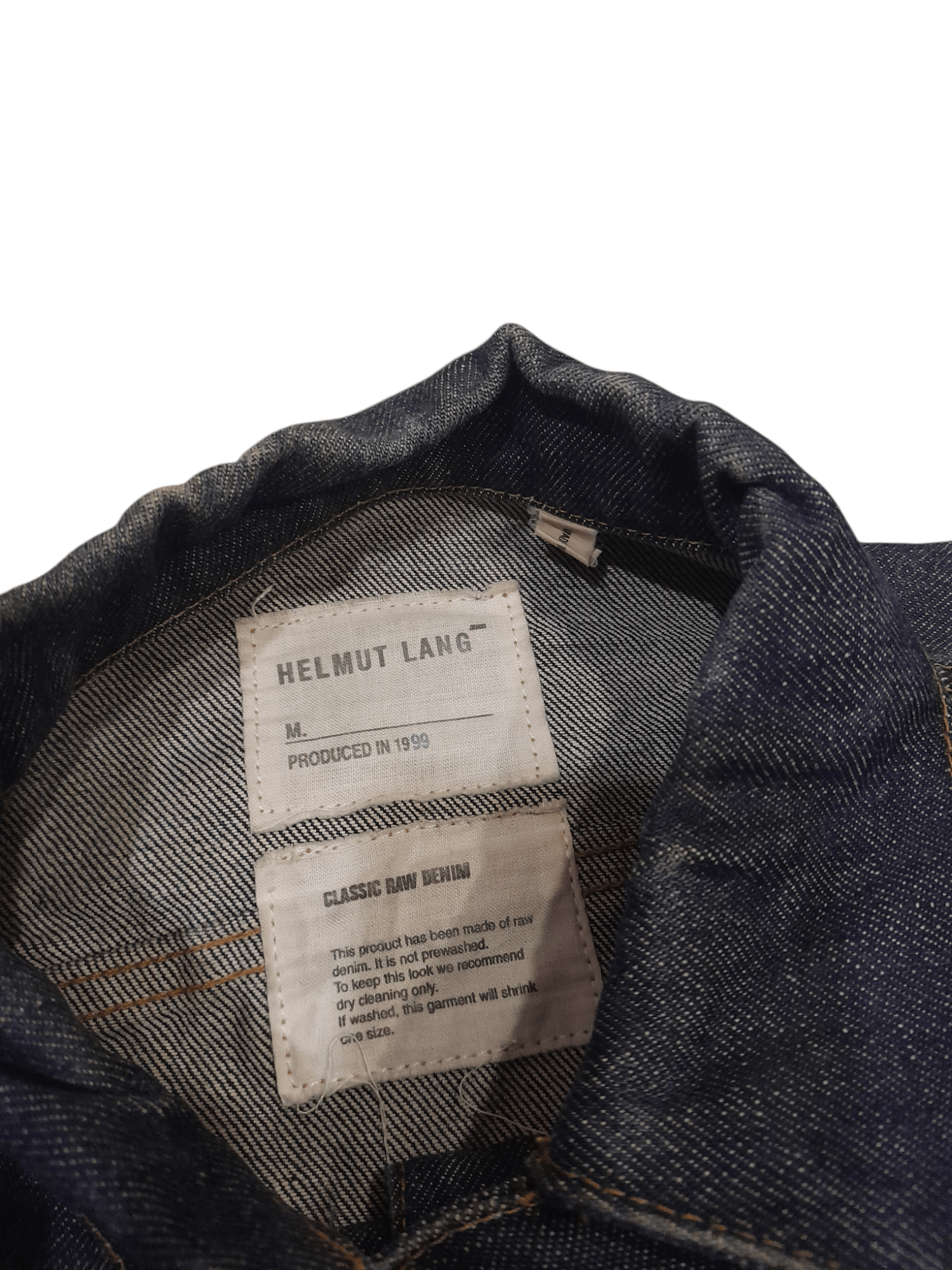 Helmut Lang 1999 Helmut Lang Denim Jacket (F464) Size XS / US 0-2 / IT 36-38 - 3 Thumbnail