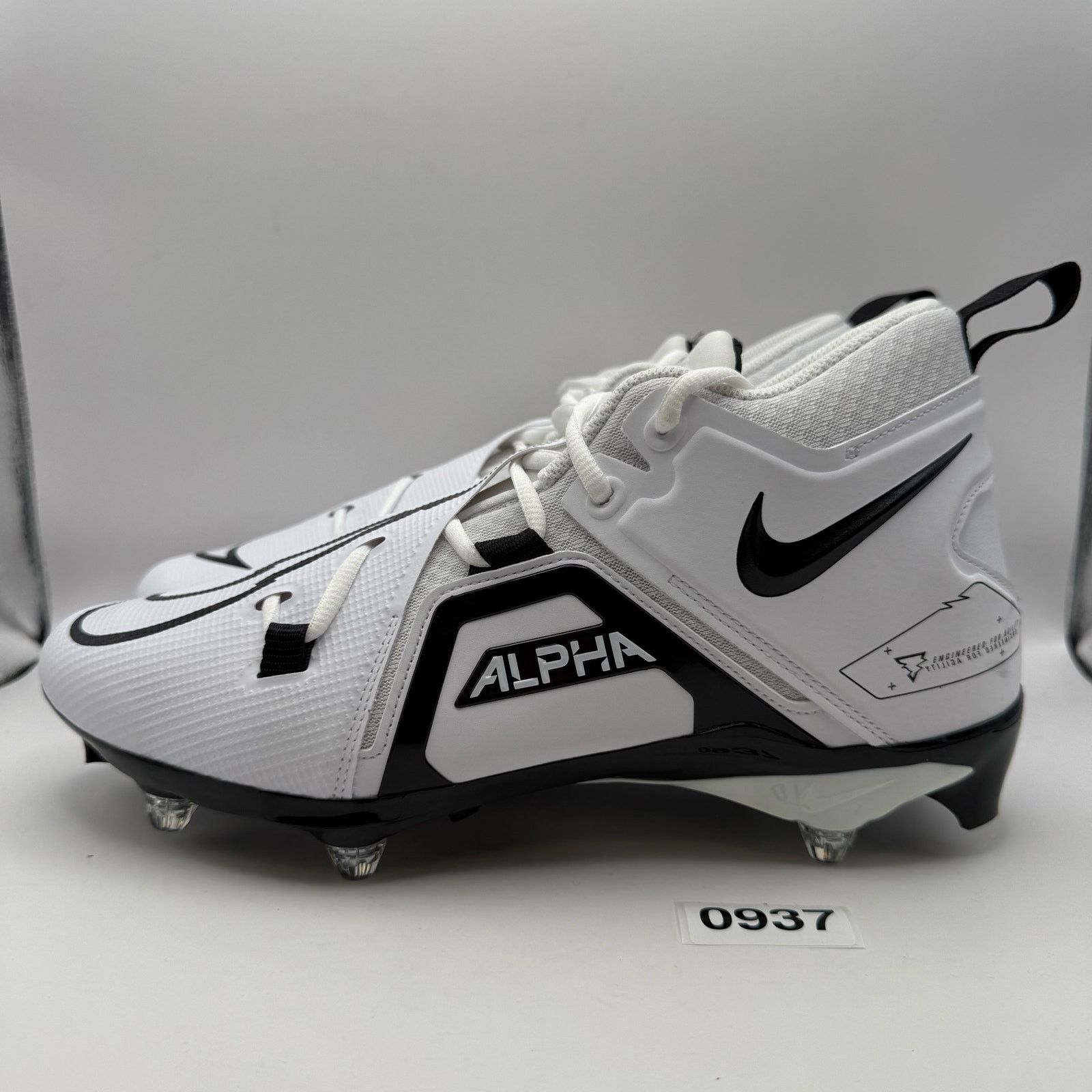 Nike NIKE ALPHA MENACE PRO 3 MEN'S 11 DETACH FOOTBALL CLEATS DH3 Size US 11 / EU 44 - 2 Thumbnail