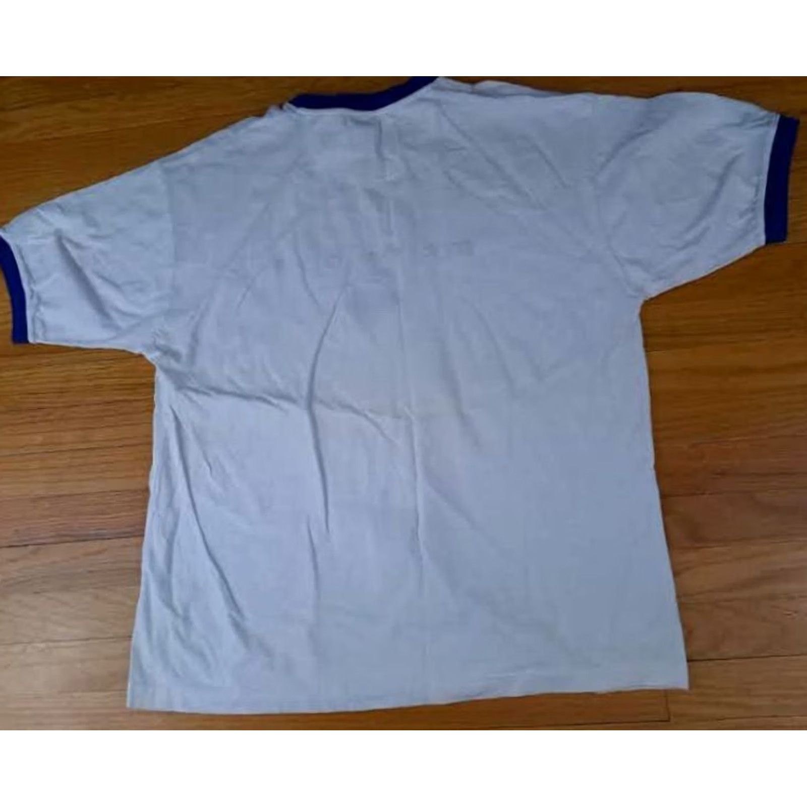 NBA VINTAGE Detroit Pistons Basketball NBA XL Embroidered Ringer T-Shirt Size US XL / EU 56 / 4 - 6 Thumbnail