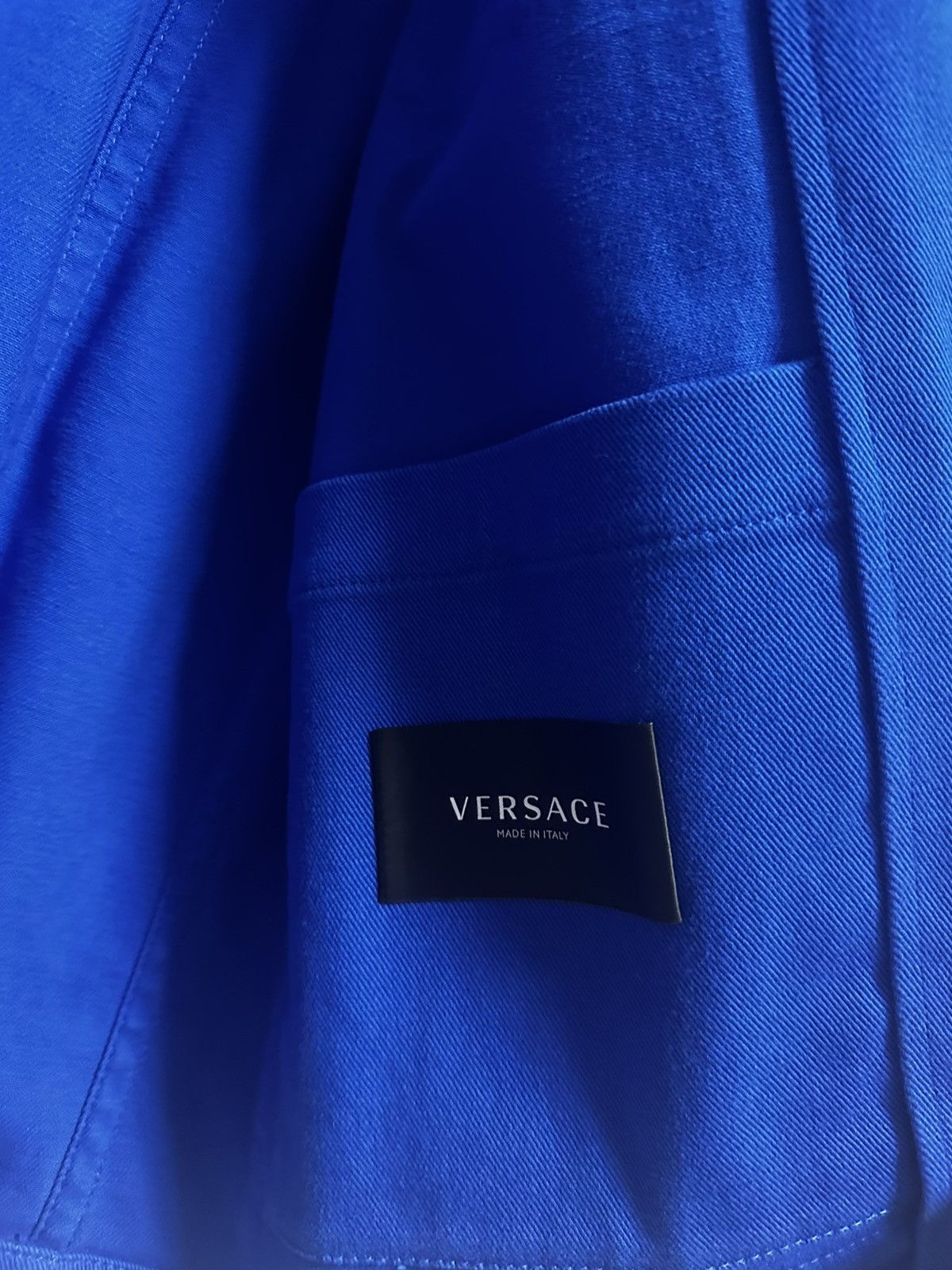 Versace Versace Medusa Blue Jacket Size US M / EU 48-50 / 2 - 6 Thumbnail