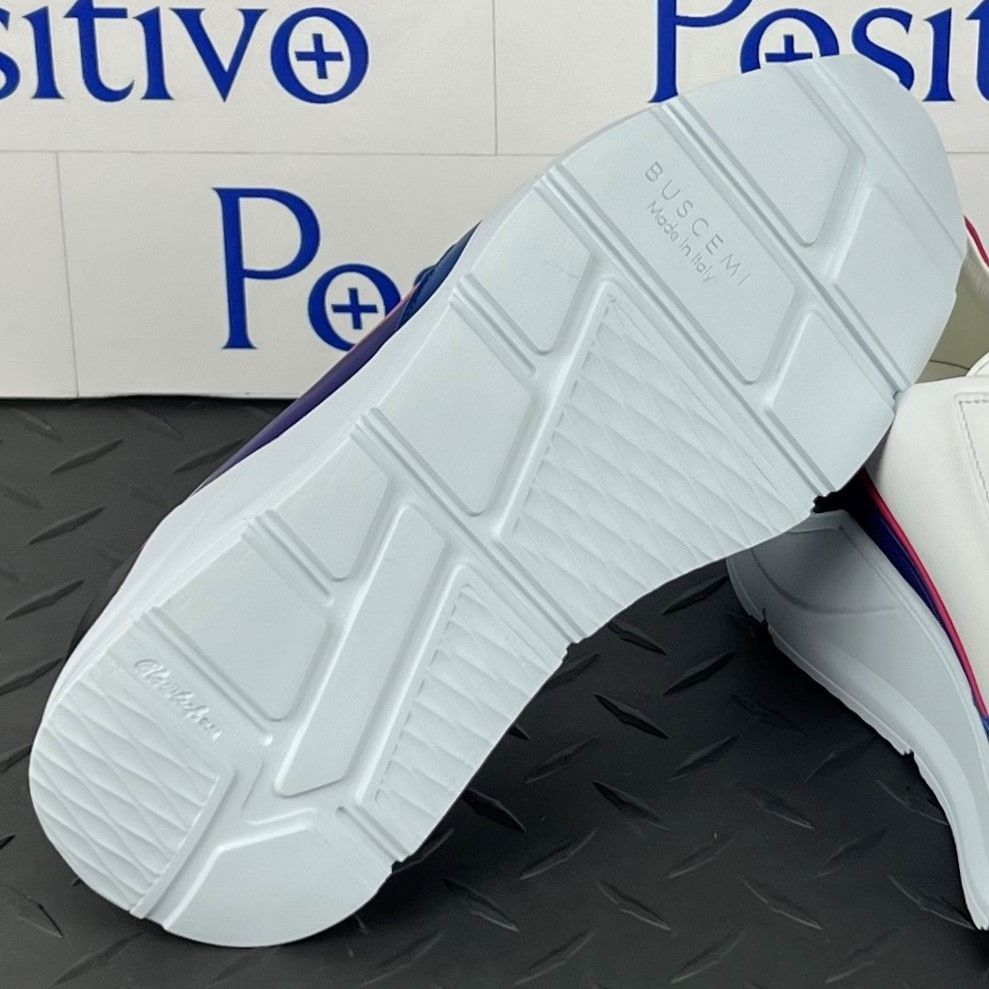 Buscemi Buscemi Strada Purple Trio Leather Sneakers US 7 EU 37 Size US 7 / IT 37 - 8 Thumbnail