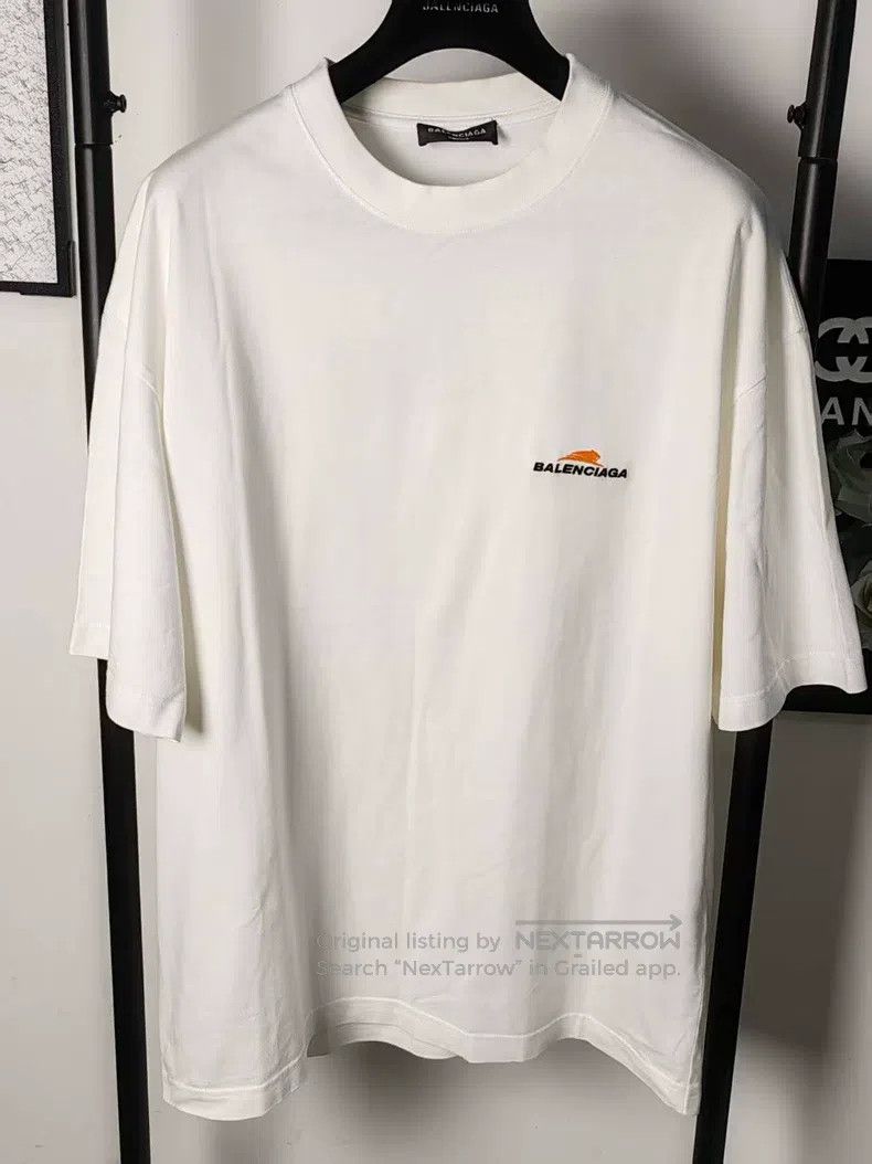 Balenciaga Balenciaga Embroidered logo short-sleeve Size US S / EU 44-46 / 1 - 1 Thumbnail